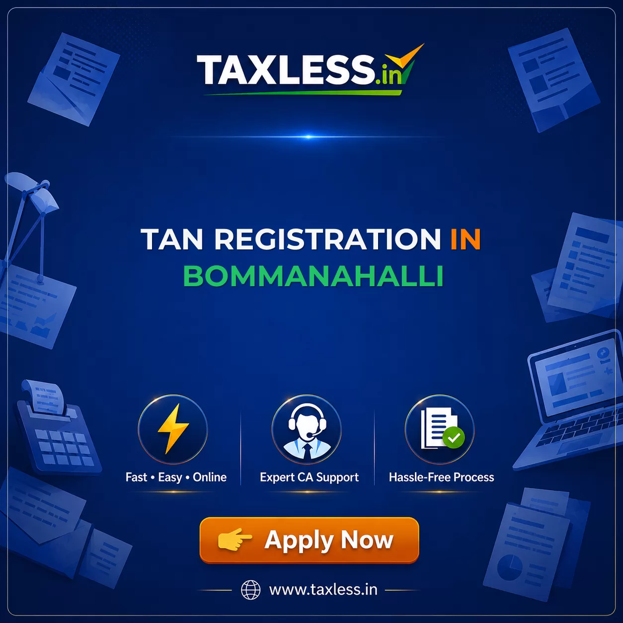TAN Registration in Bommanahalli