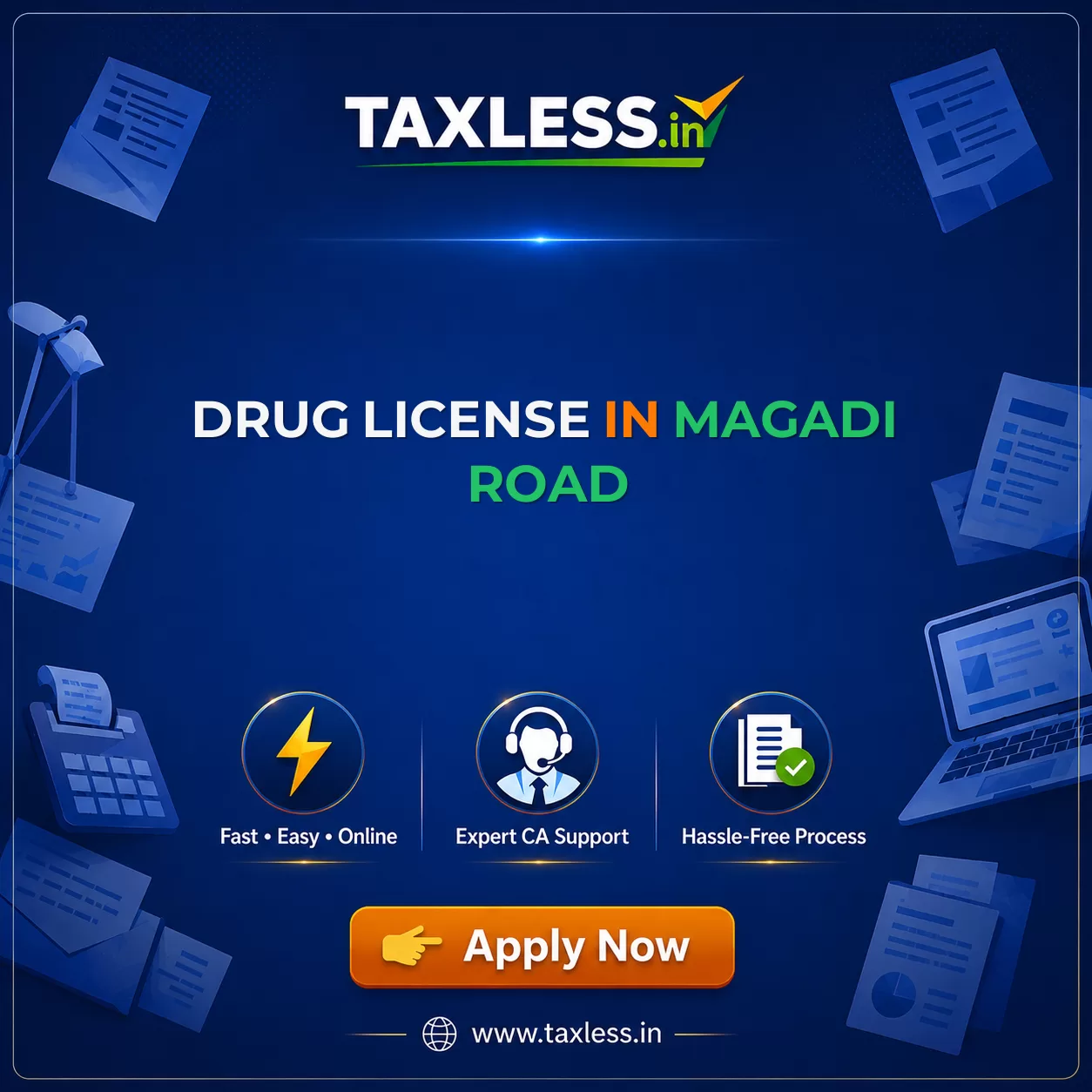Drug License in Magadi Road