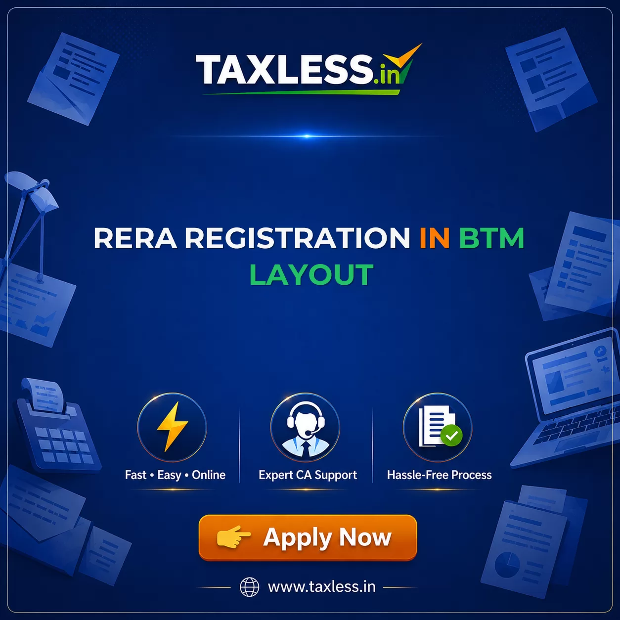 RERA Registration in Btm Layout