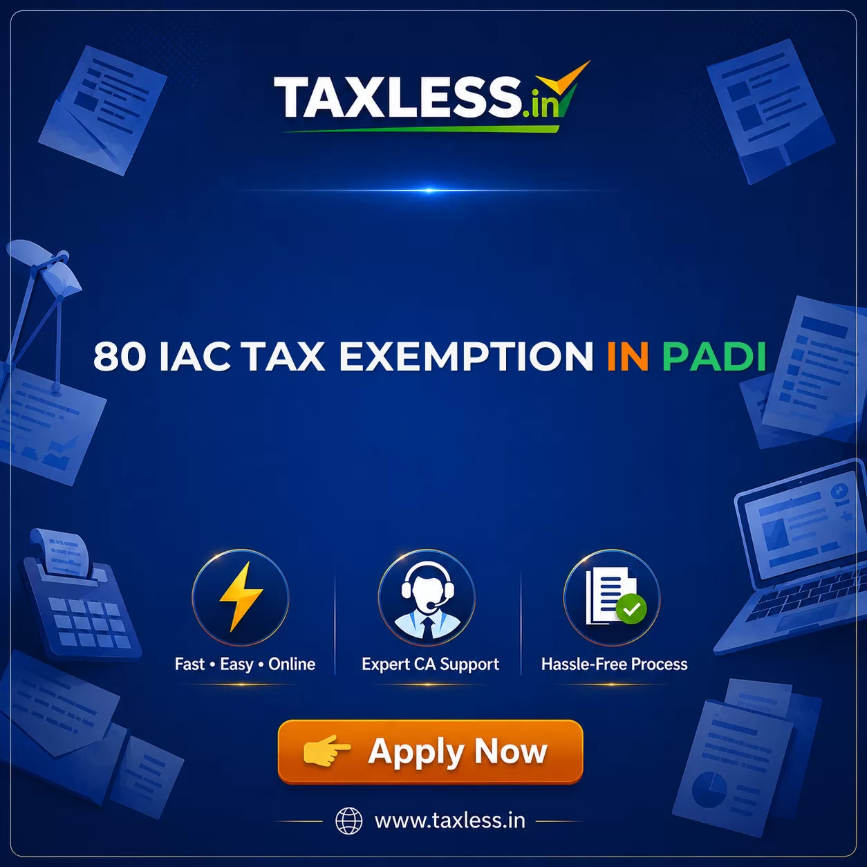 80 IAC Tax Exemption in Padi