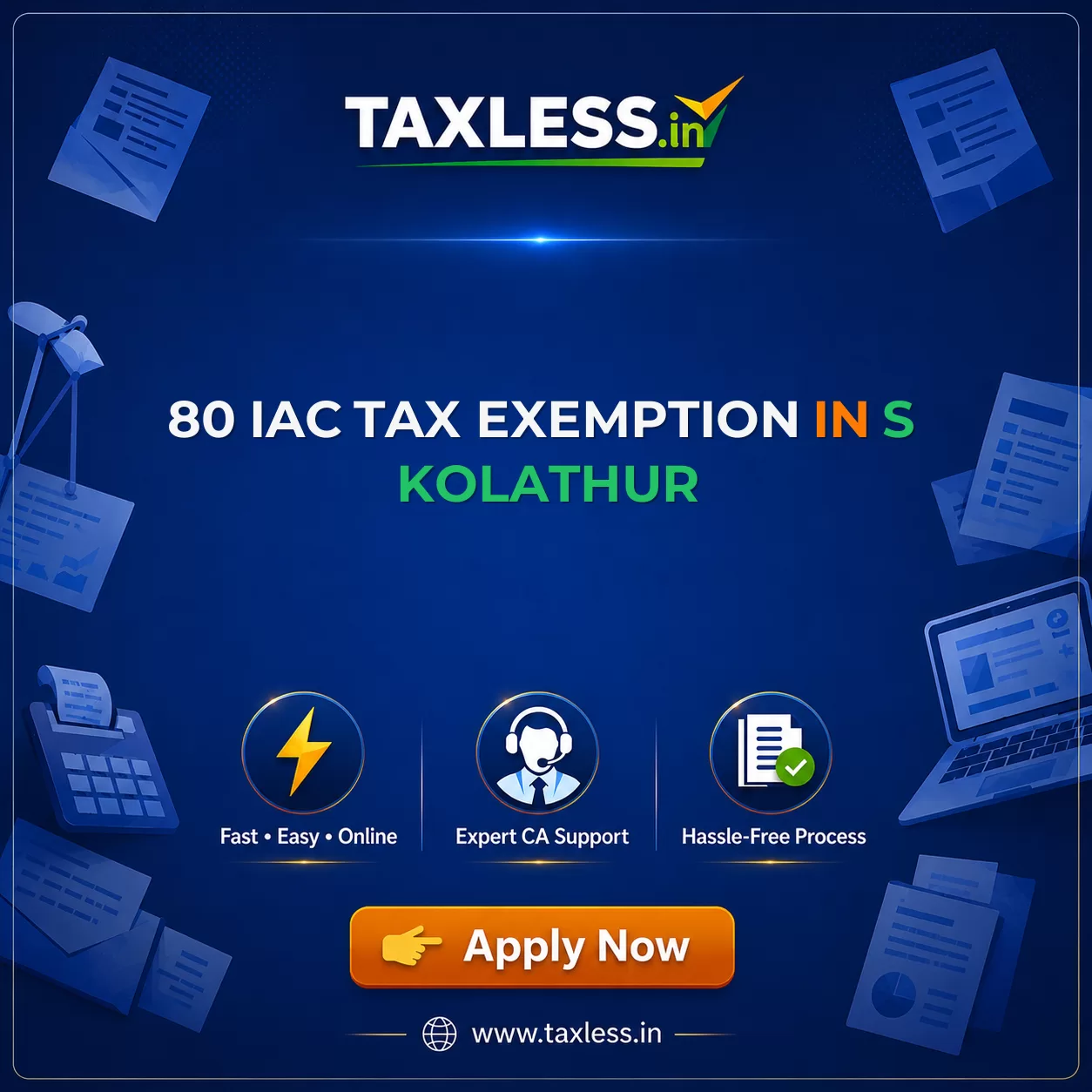 80 IAC Tax Exemption in S Kolathur
