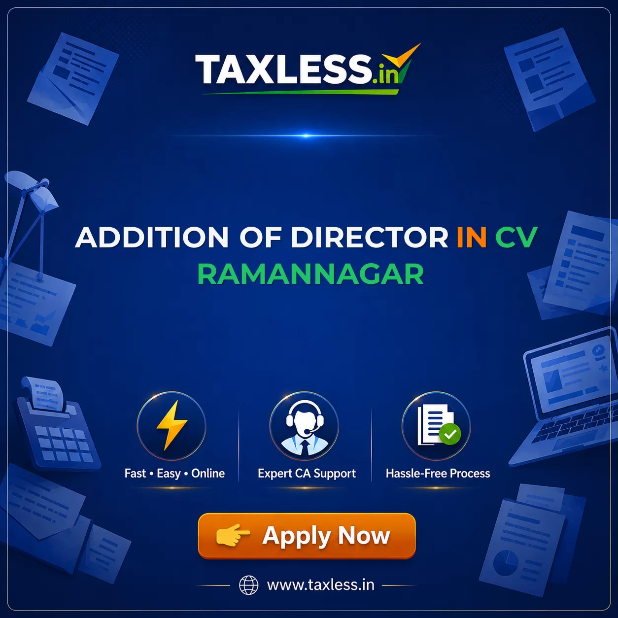 Addition Of Director in Cv Ramannagar