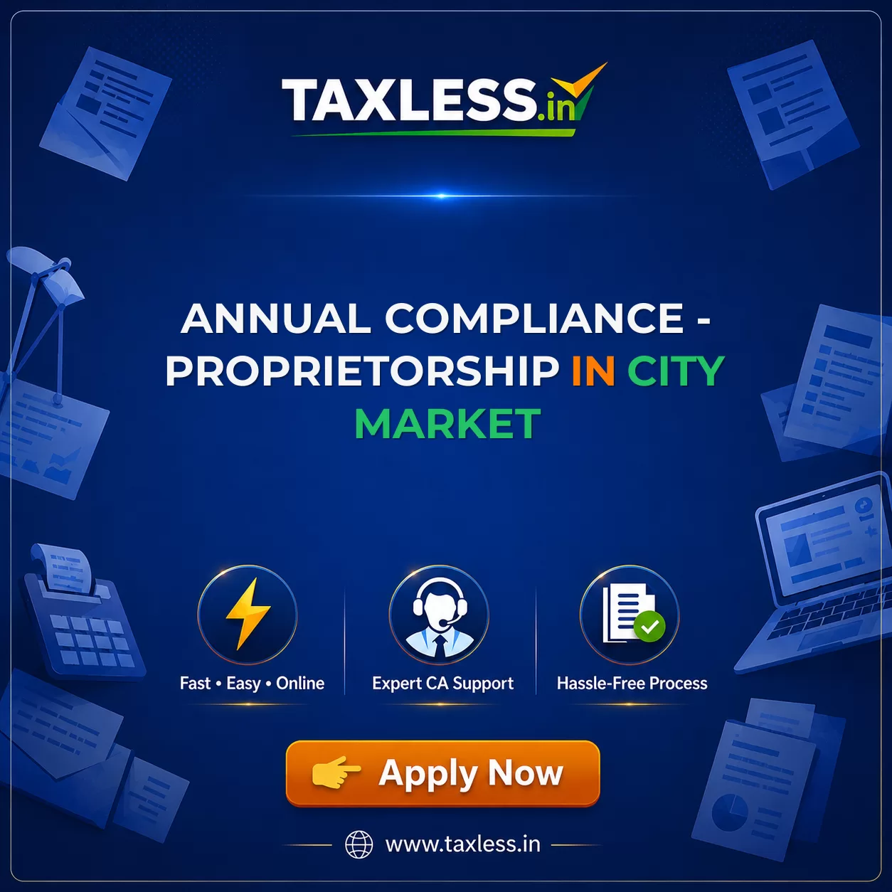 Annual Compliance - Proprietorship in City Market