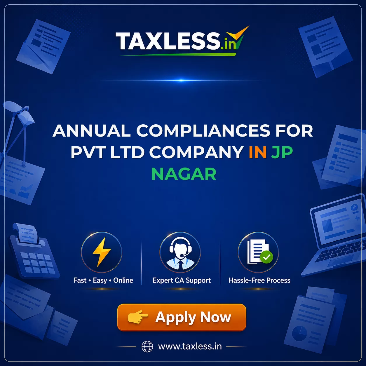 Annual Compliances For Pvt Ltd Company in Jp Nagar