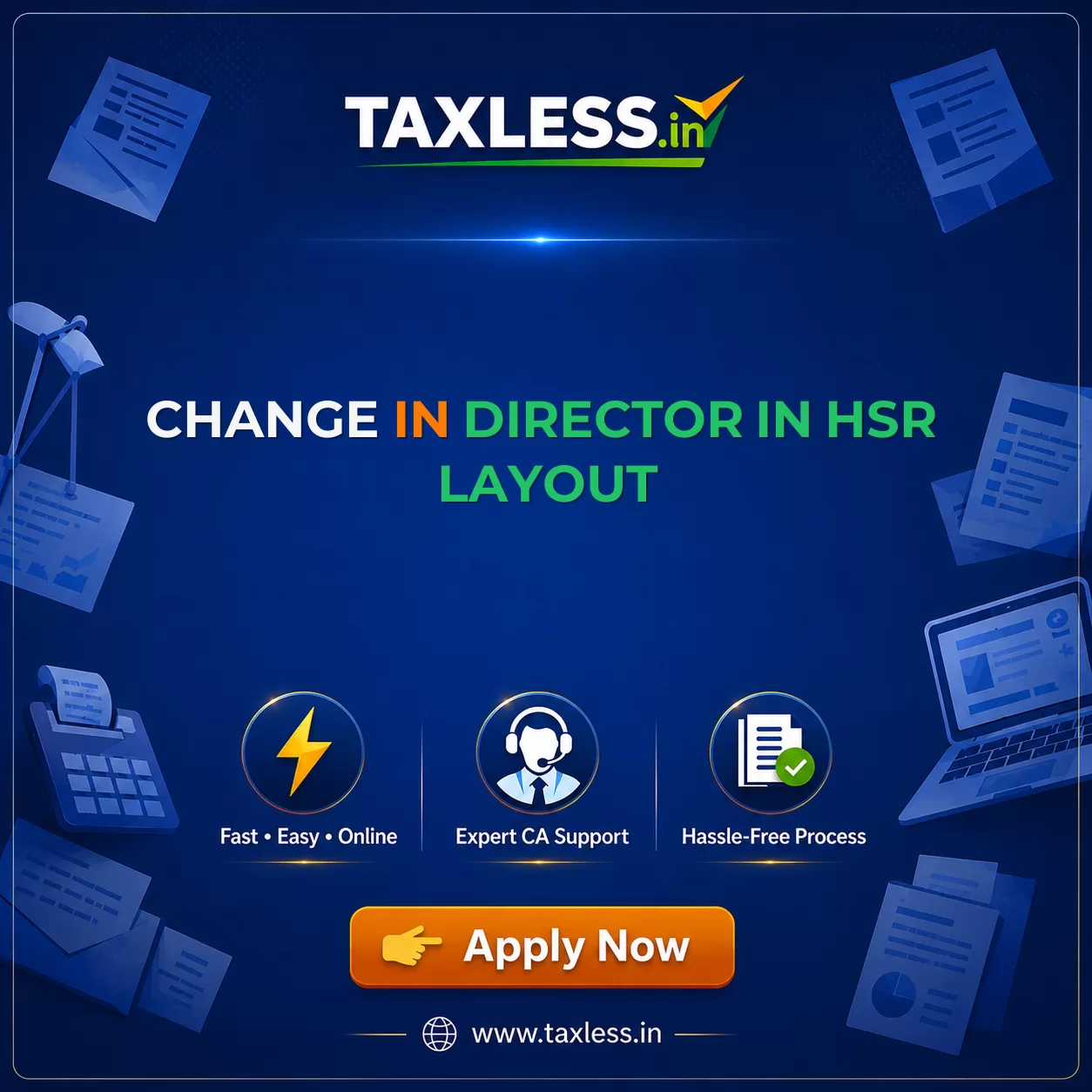 Change In Director in Hsr Layout
