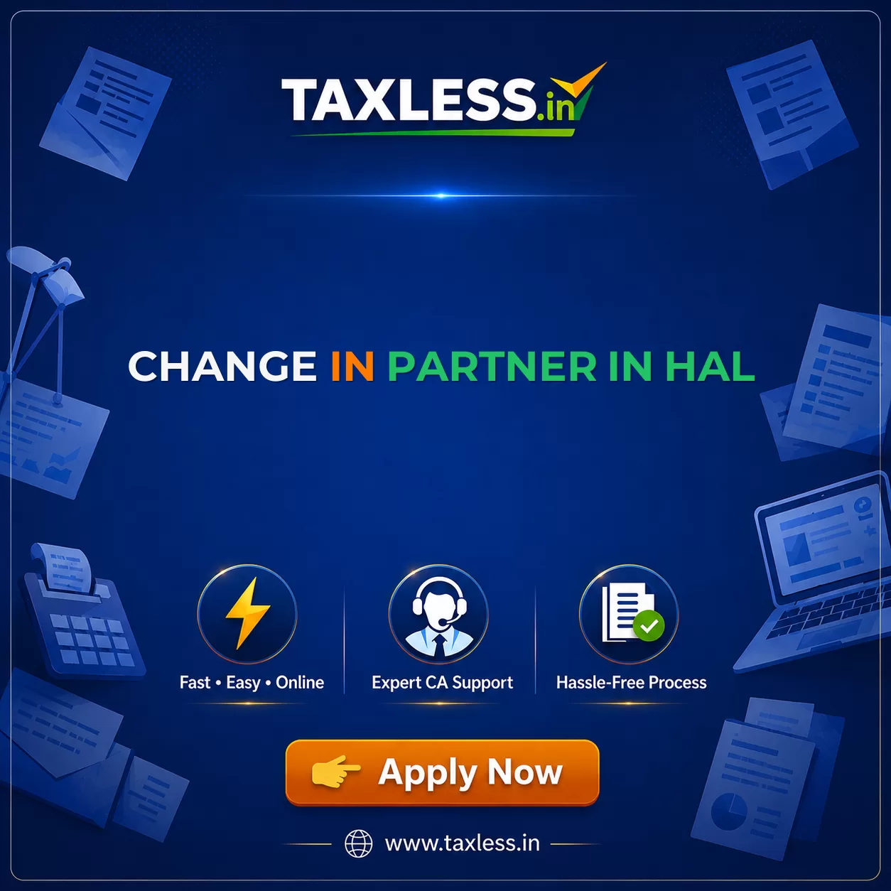 Change In Partner in Hal
