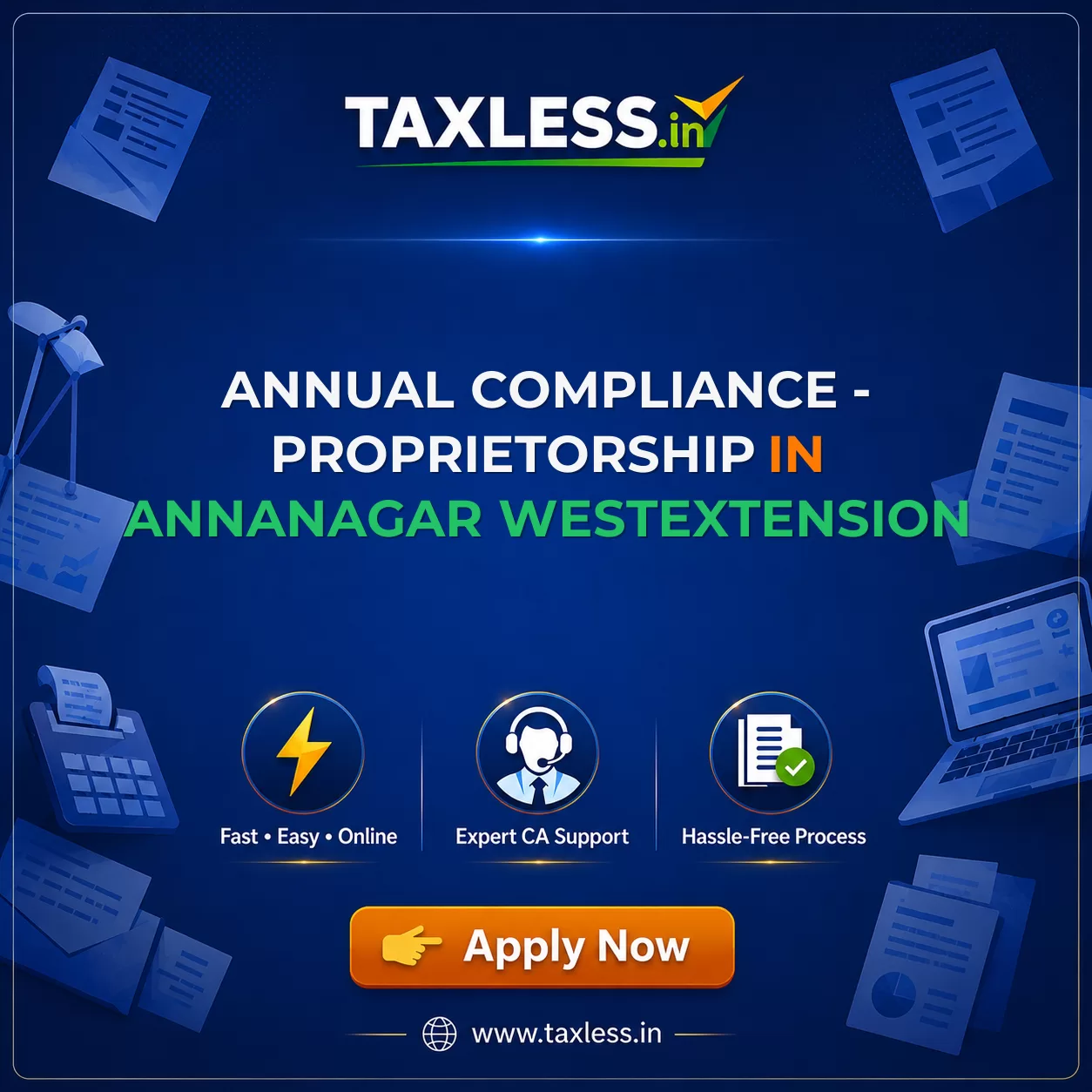 Annual Compliance - Proprietorship in Annanagar Westextension