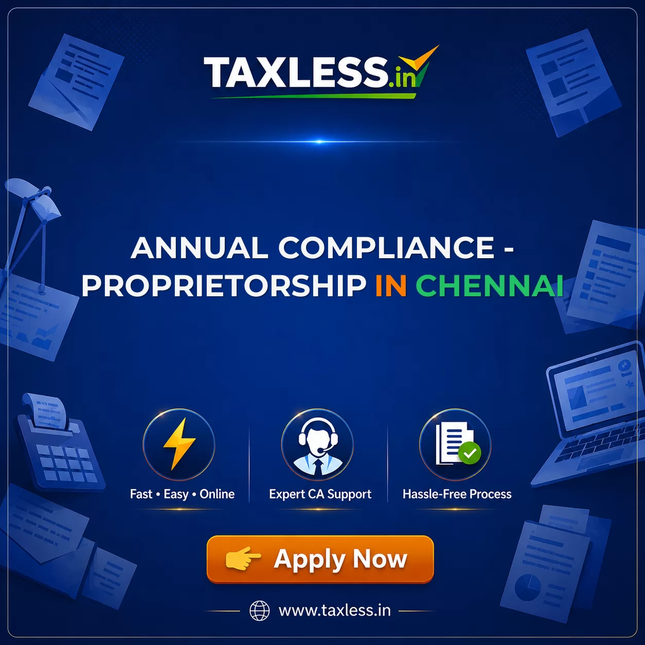 Annual Compliance - Proprietorship in Chennai