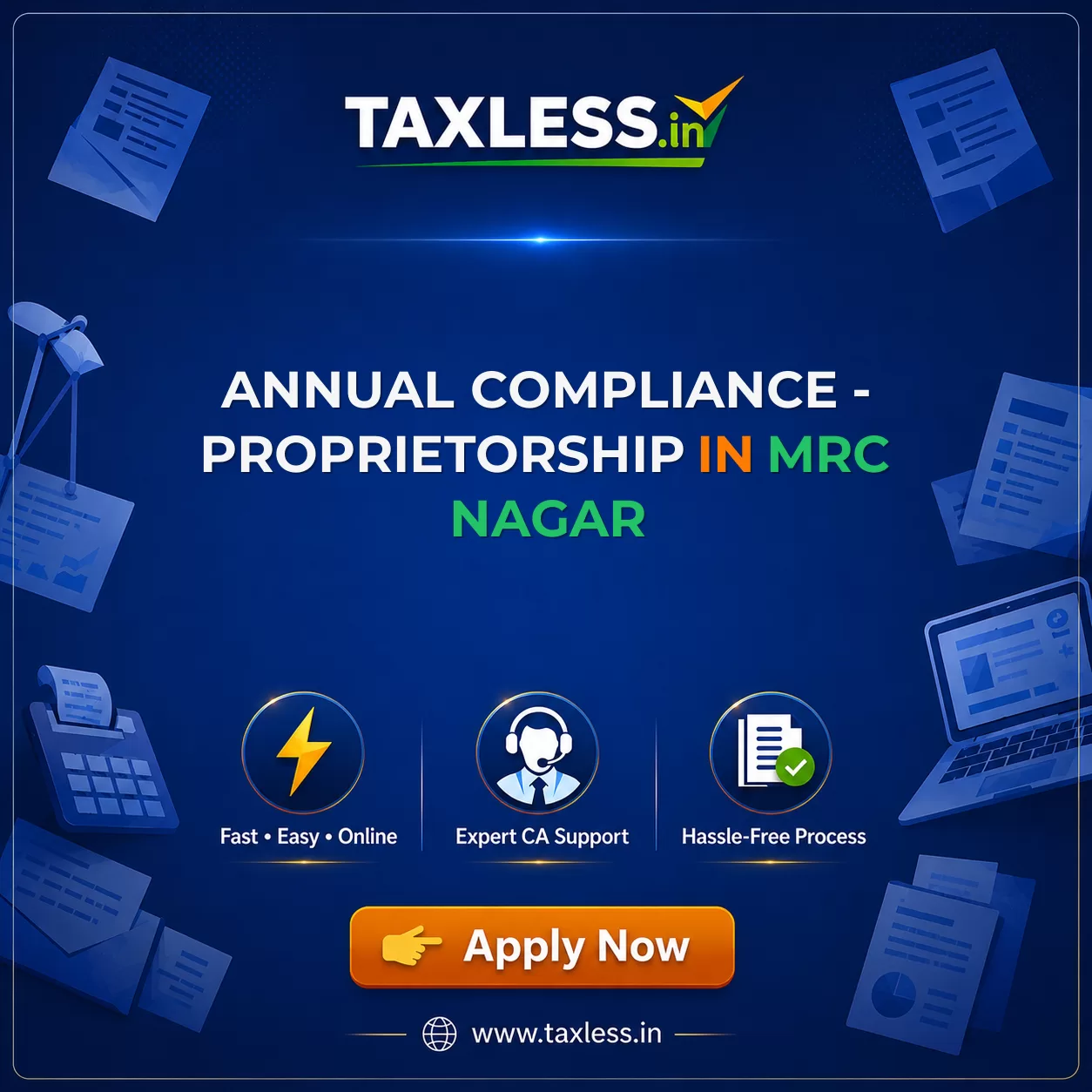 Annual Compliance - Proprietorship in Mrc Nagar