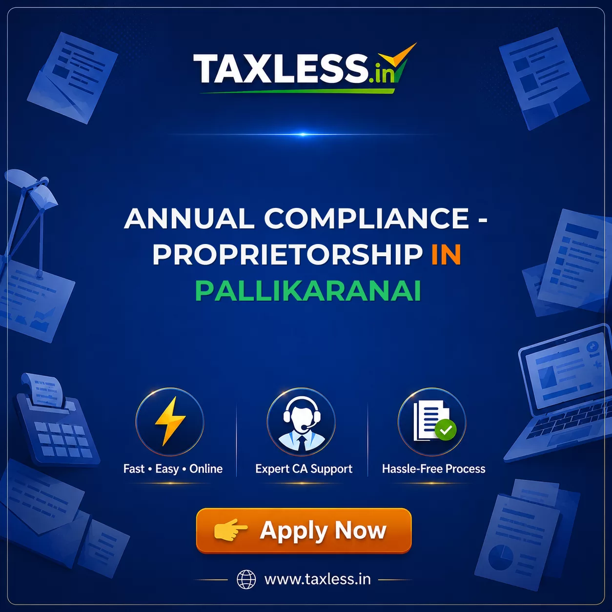 Annual Compliance - Proprietorship in Pallikaranai
