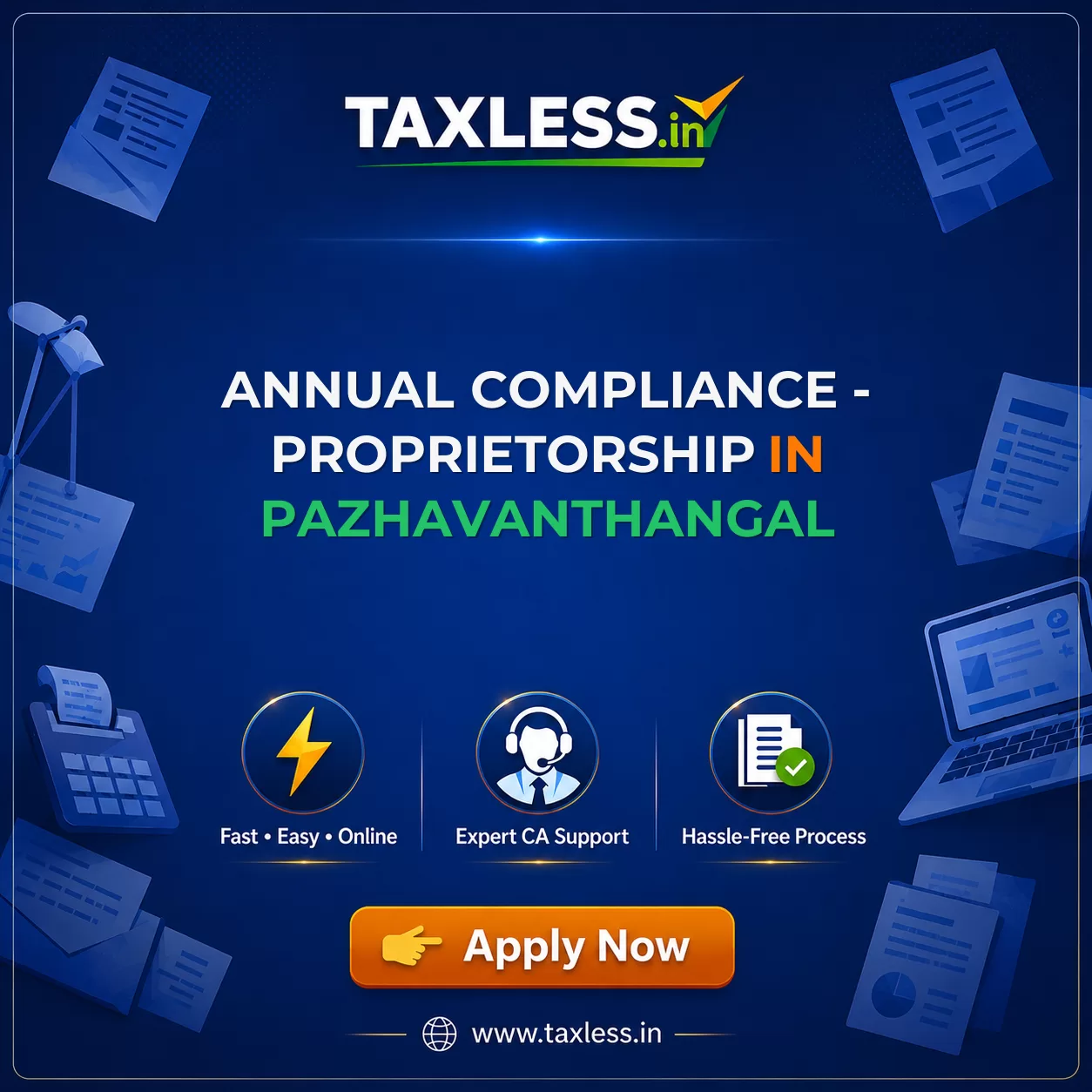 Annual Compliance - Proprietorship in Pazhavanthangal