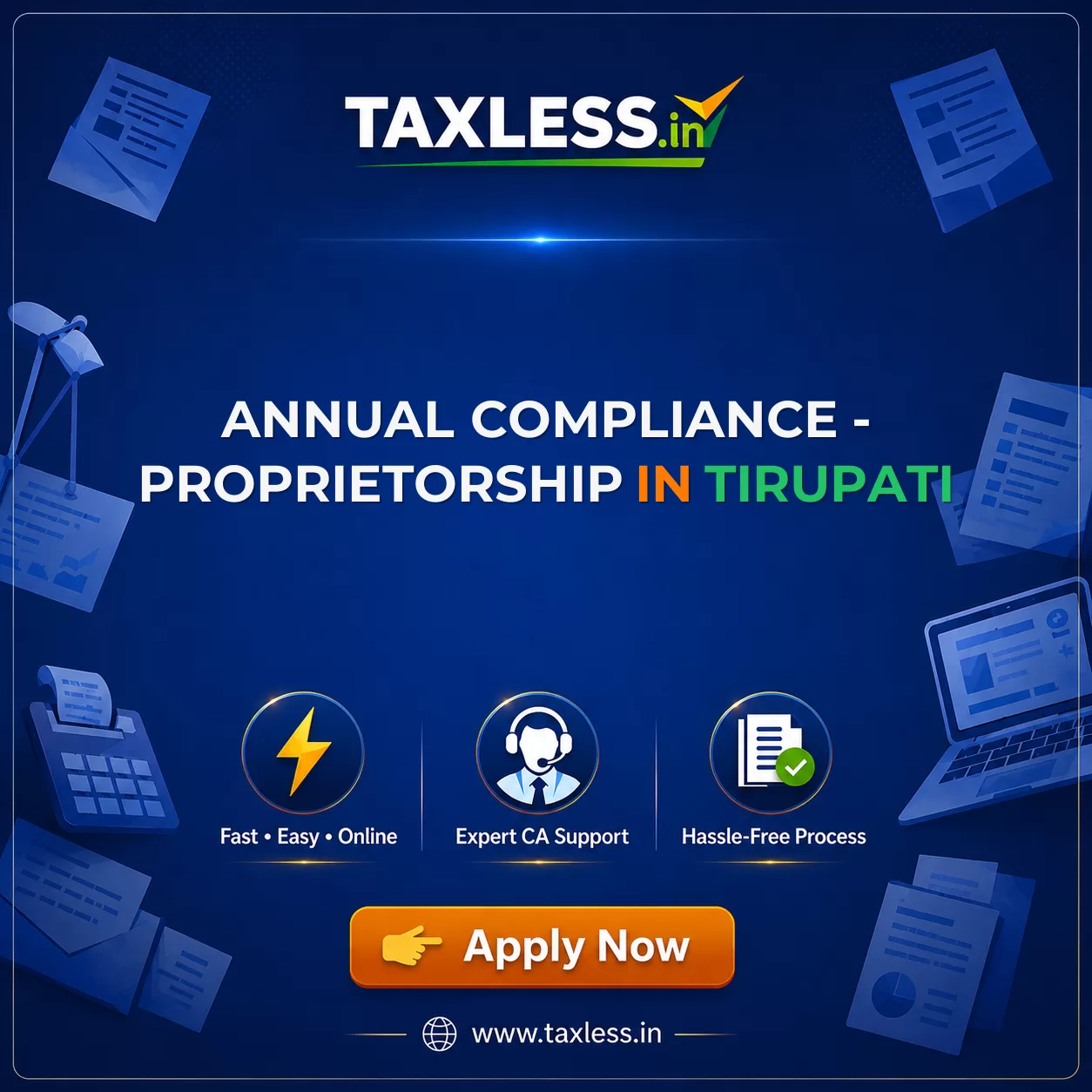 Annual Compliance - Proprietorship in Tirupati
