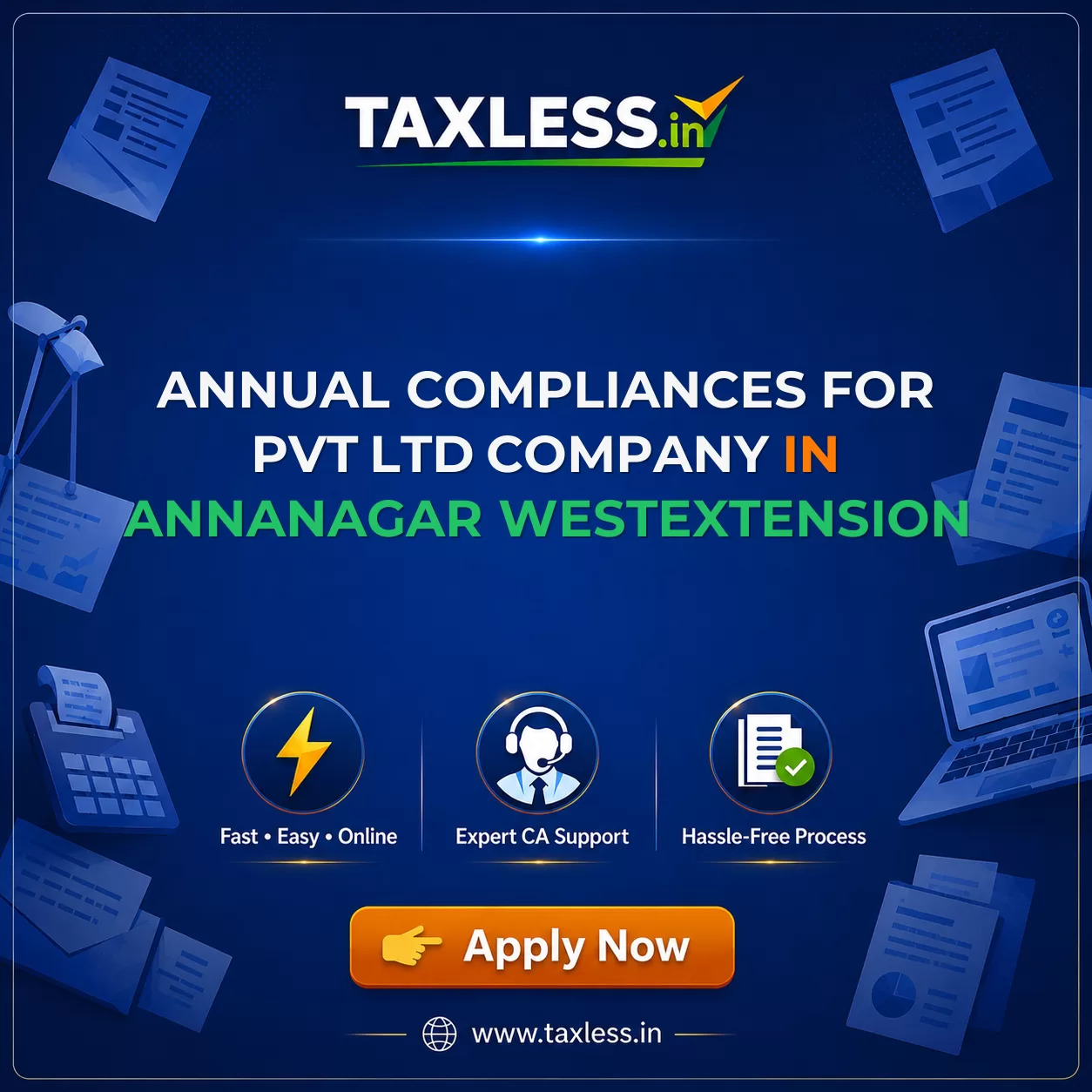 Annual Compliances For Pvt Ltd Company in Annanagar Westextension