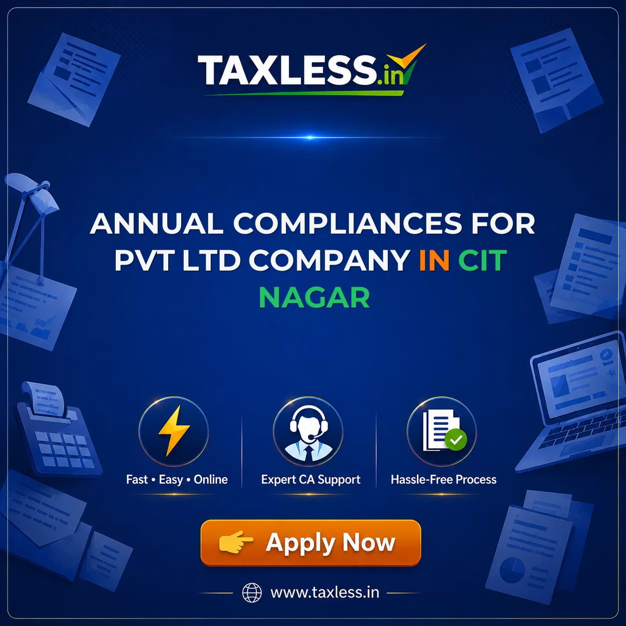 Annual Compliances For Pvt Ltd Company in Cit Nagar