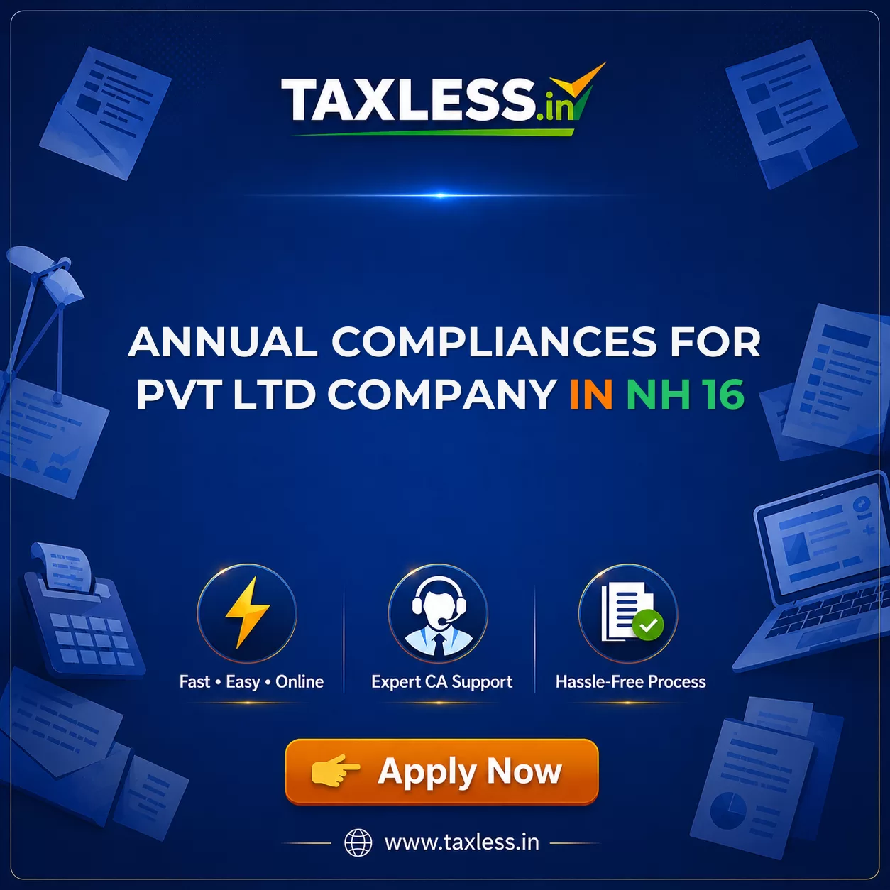 Annual Compliances For Pvt Ltd Company in Nh 16