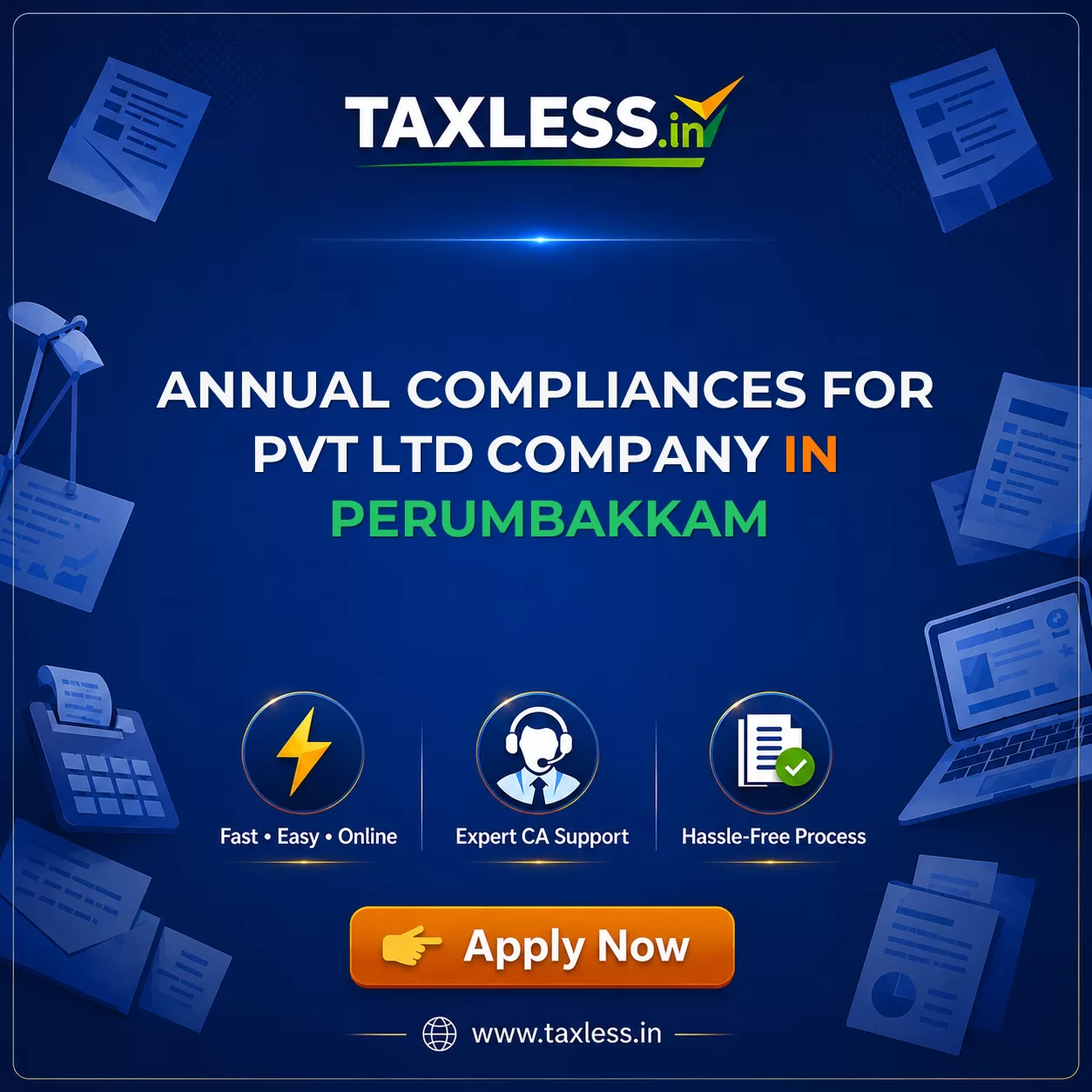 Annual Compliances For Pvt Ltd Company in Perumbakkam