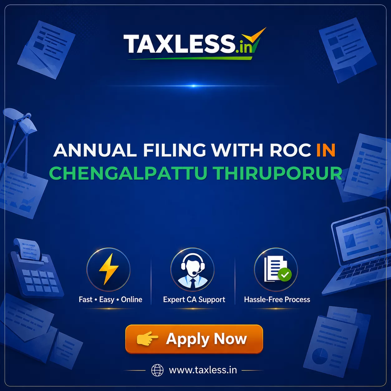 Annual Filing With ROC in Chengalpattu Thiruporur