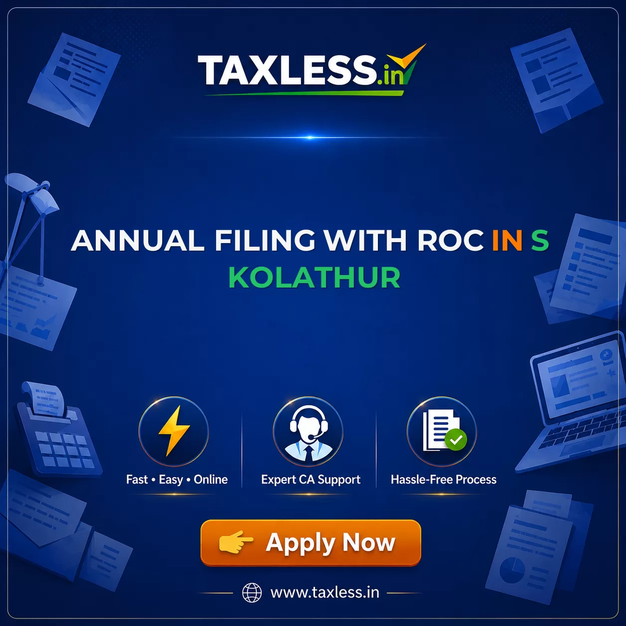 Annual Filing With ROC in S Kolathur