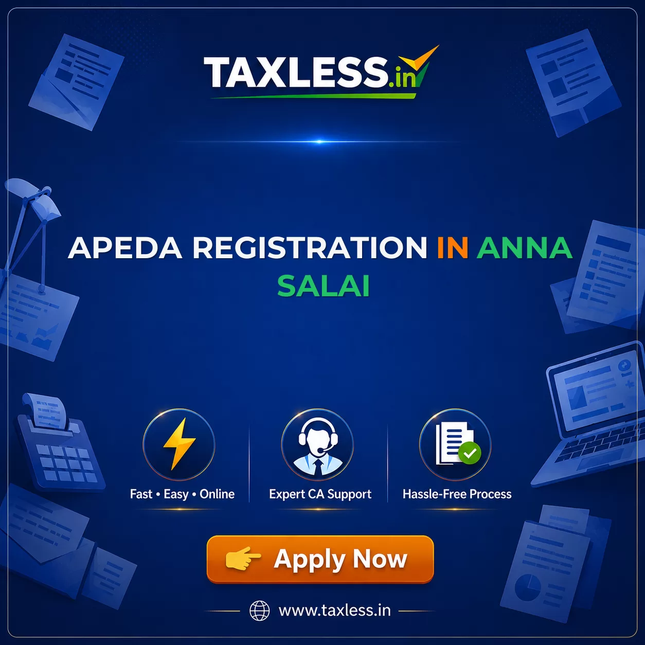 APEDA Registration in Anna Salai