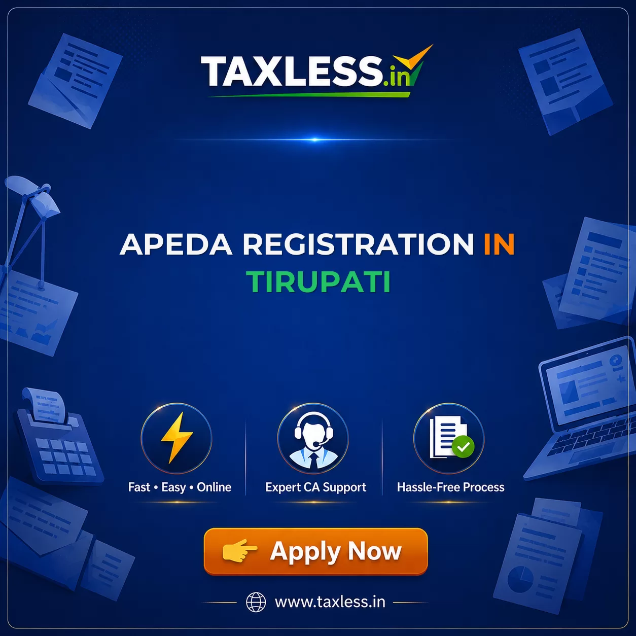 APEDA Registration in Tirupati