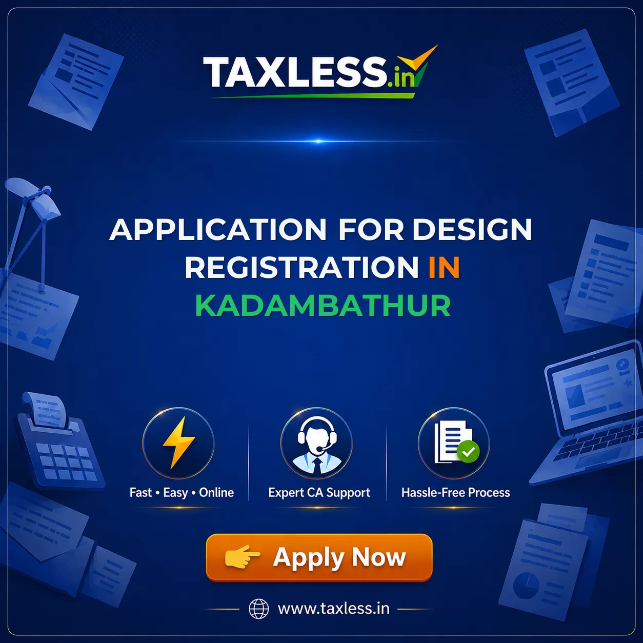 Application For Design Registration in Kadambathur
