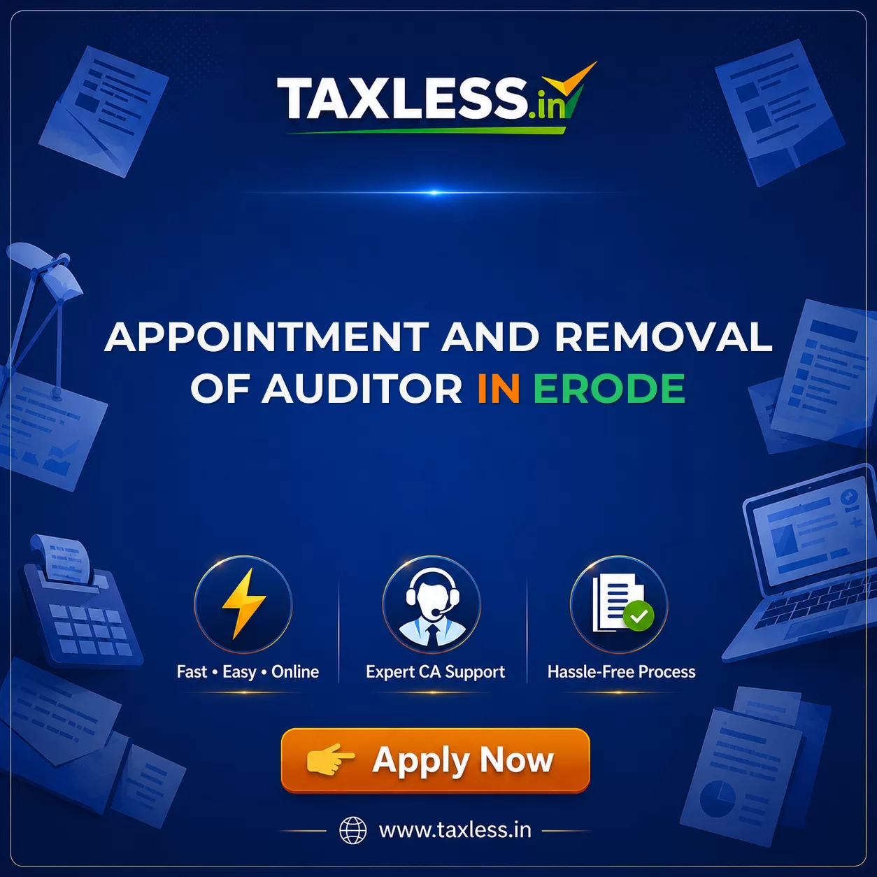 Appointment And Removal Of Auditor in Erode