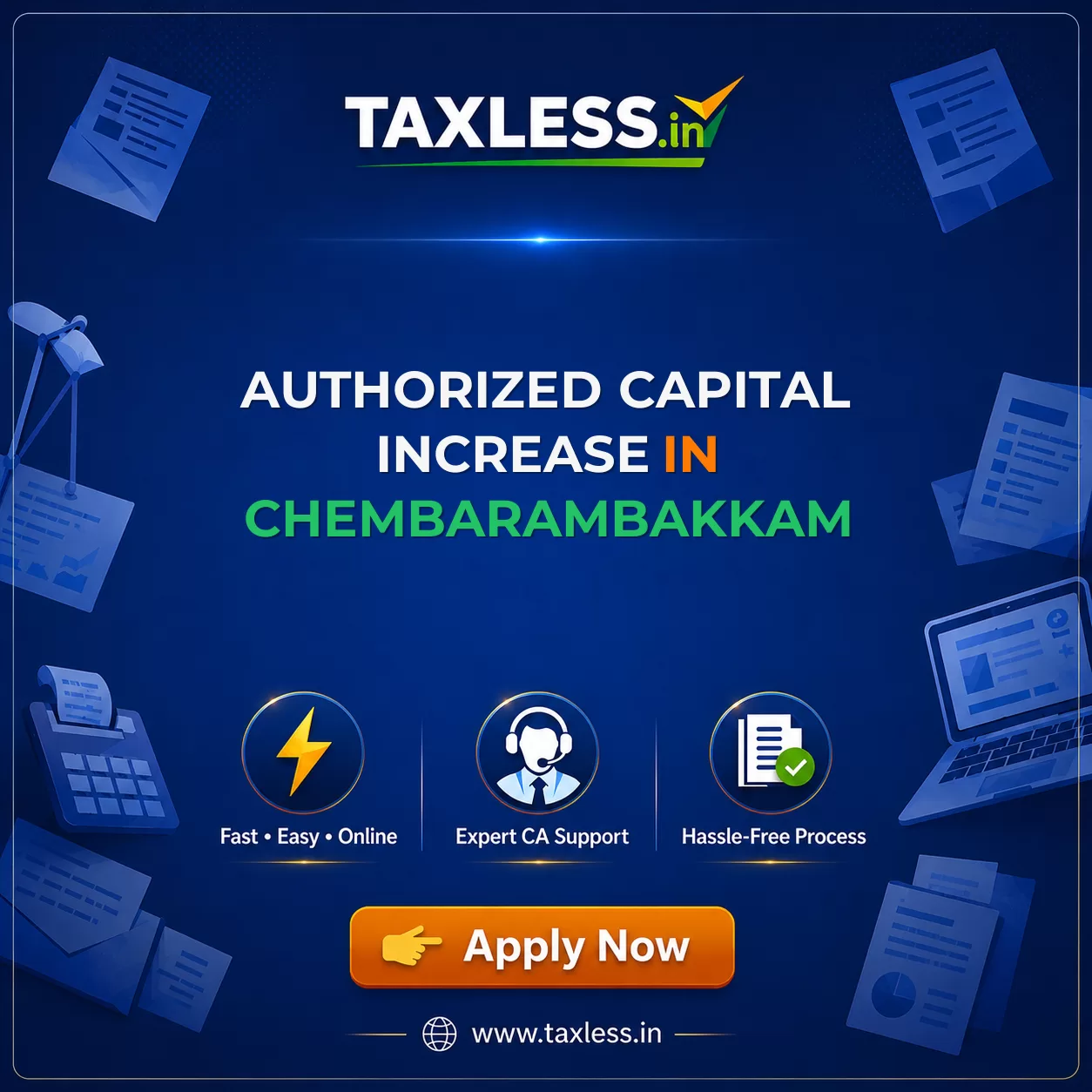 Authorized Capital Increase in Chembarambakkam