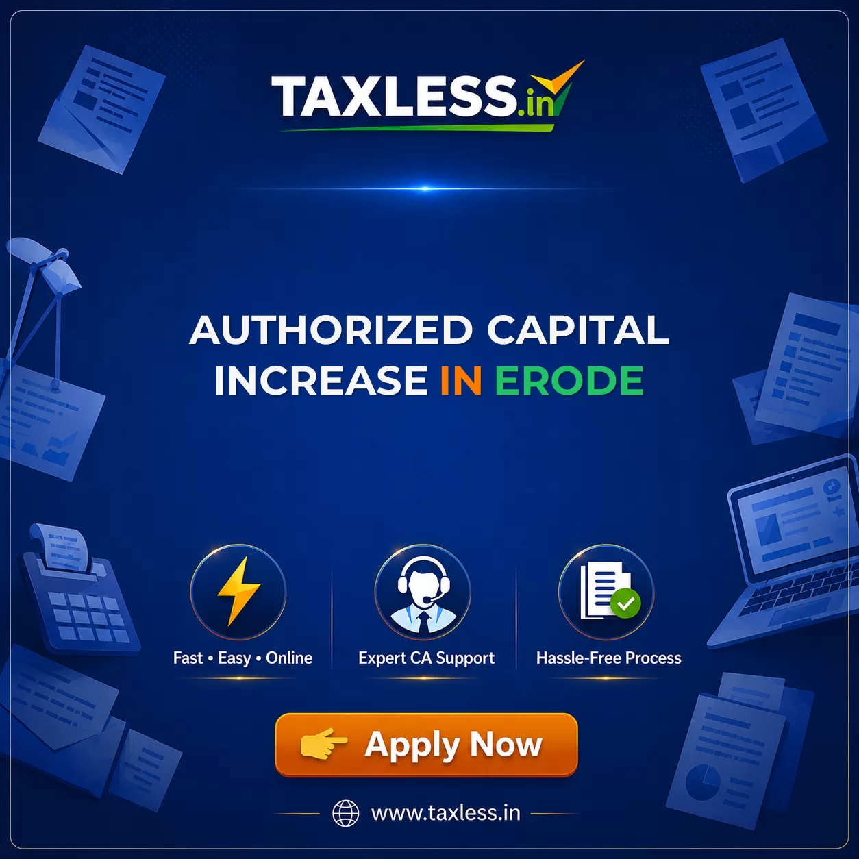 Authorized Capital Increase in Erode