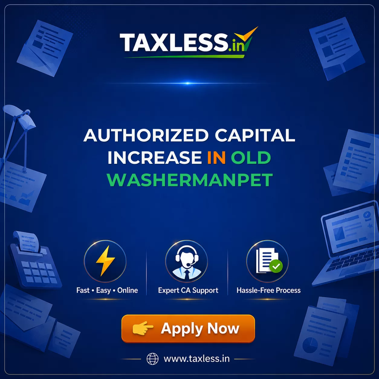 Authorized Capital Increase in Old Washermanpet