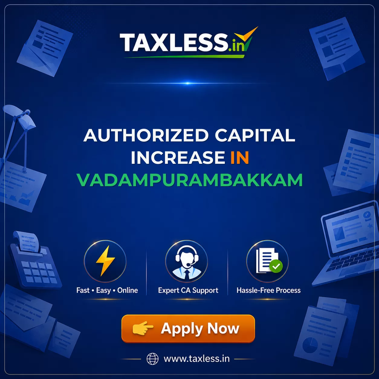 Authorized Capital Increase in Vadampurambakkam
