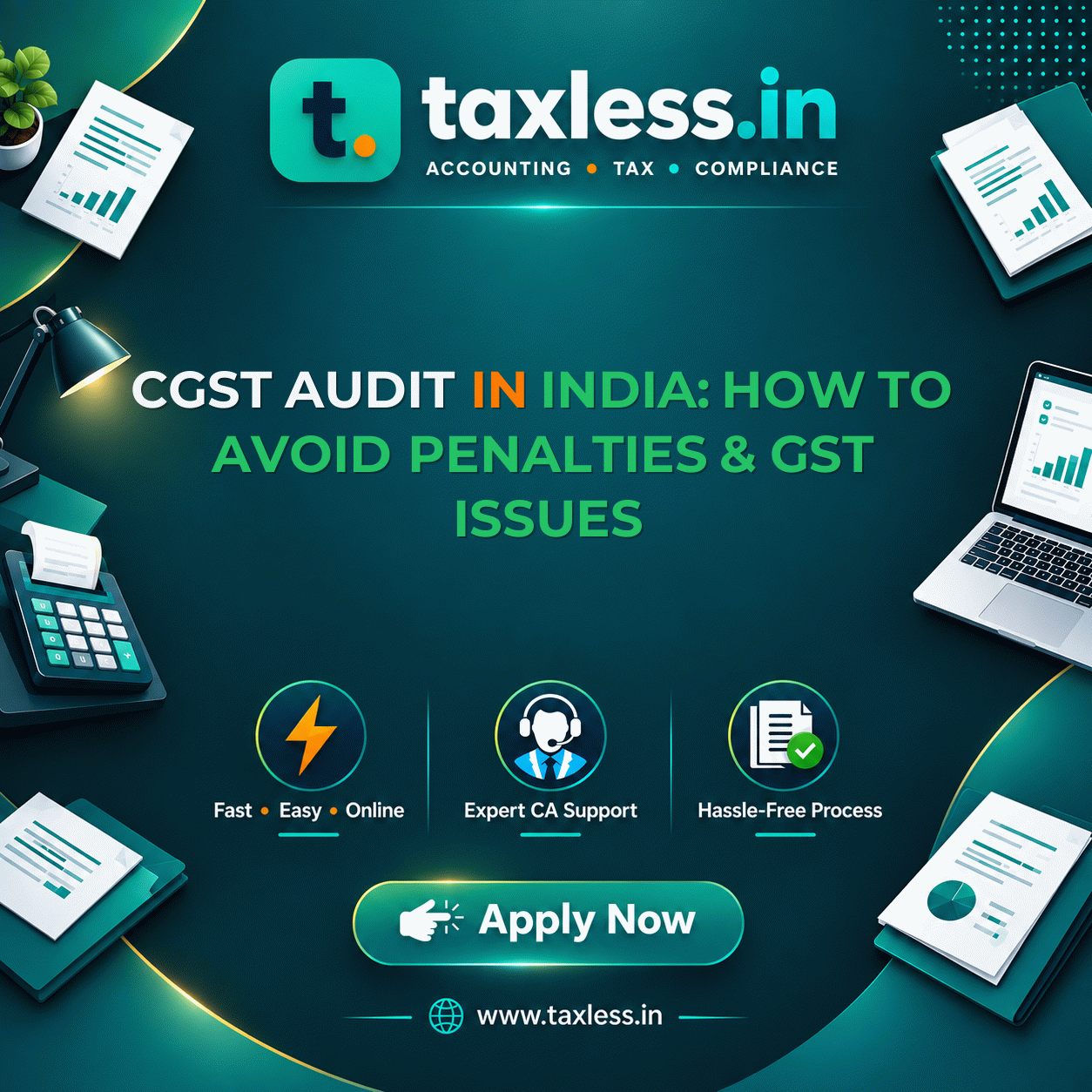 CGST Audit in India: How to Avoid Penalties & GST Issues