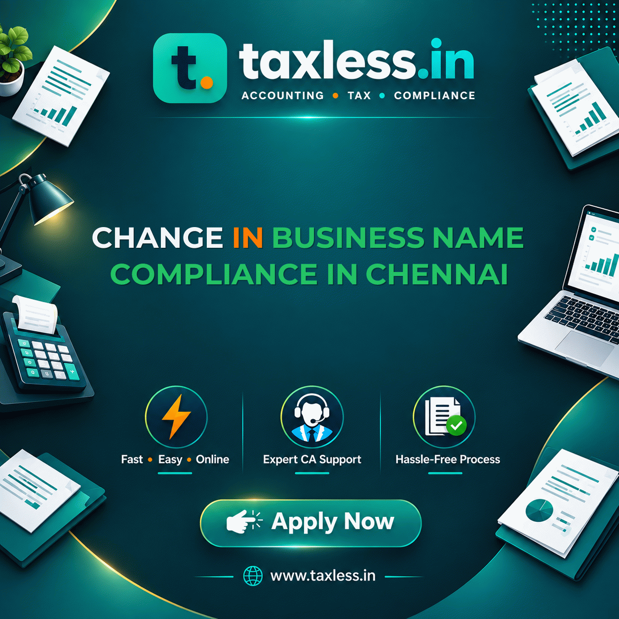 Change in Business Name Compliance in Chennai