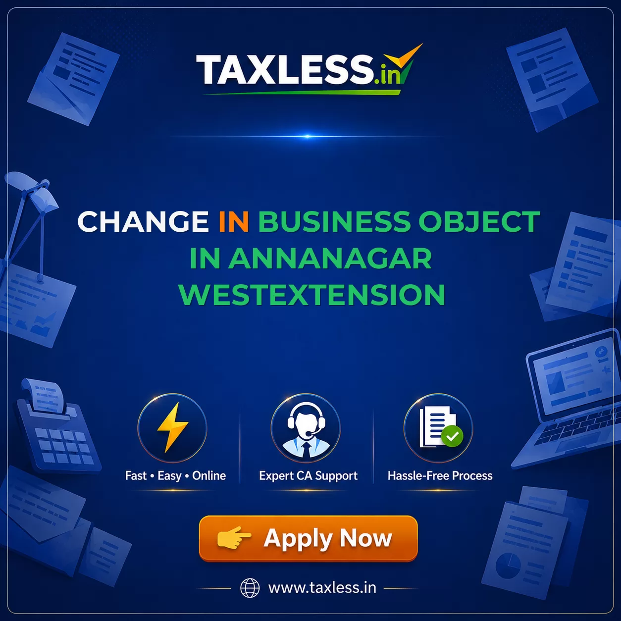 Change In Business Object in Annanagar Westextension