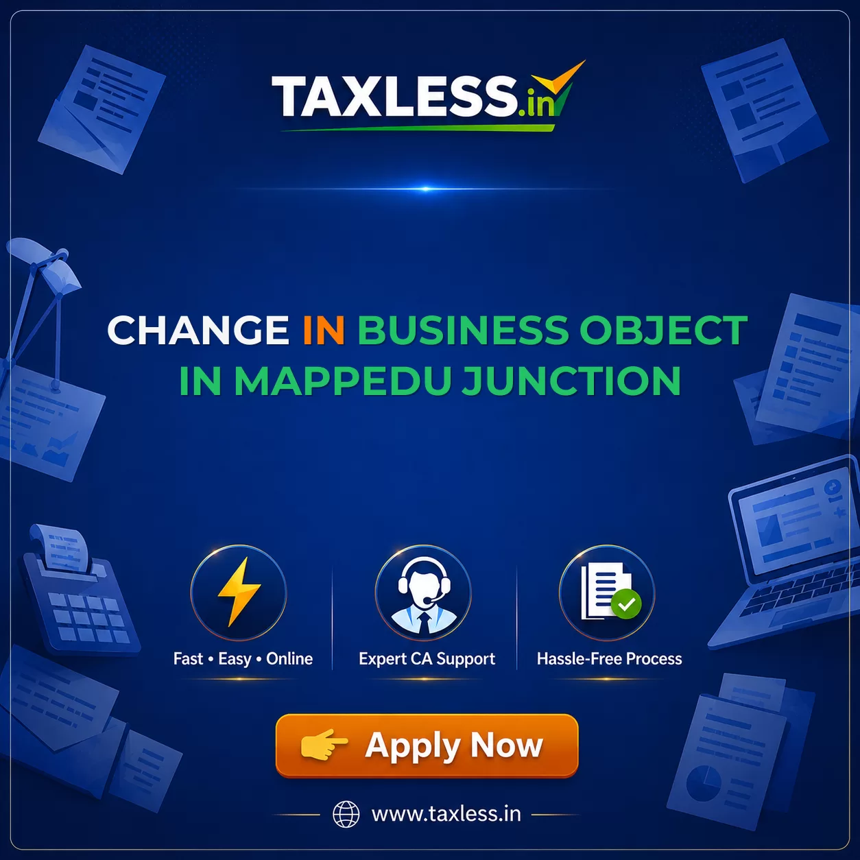 Change In Business Object in Mappedu Junction