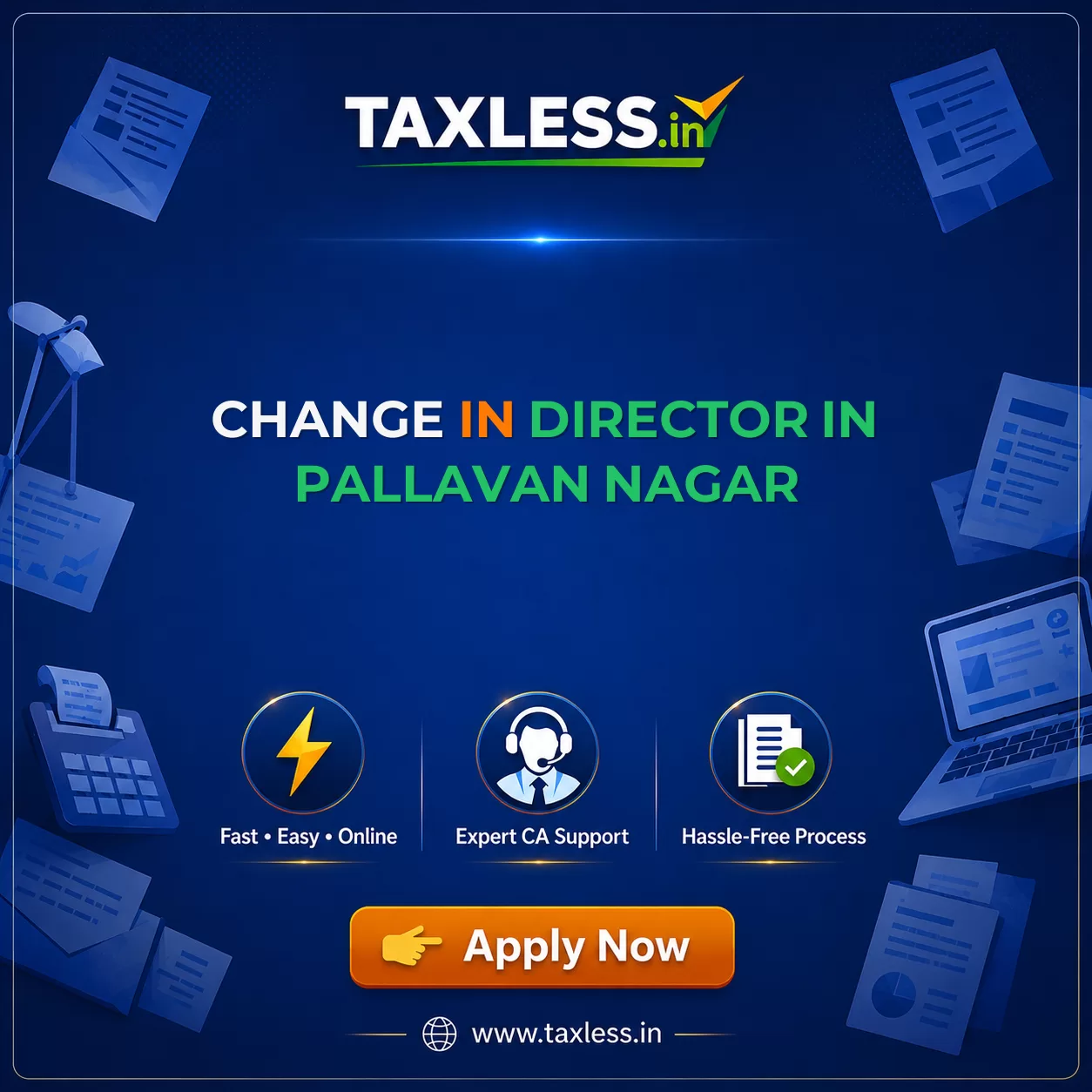 Change In Director in Pallavan Nagar