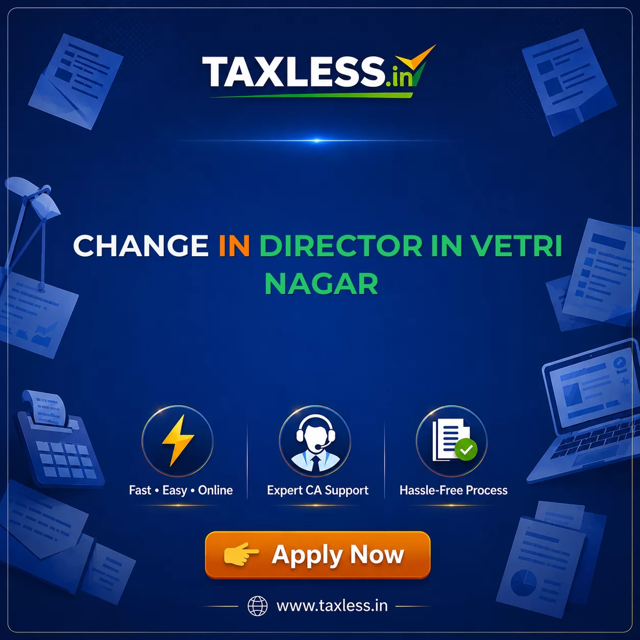 Change In Director in Vetri Nagar