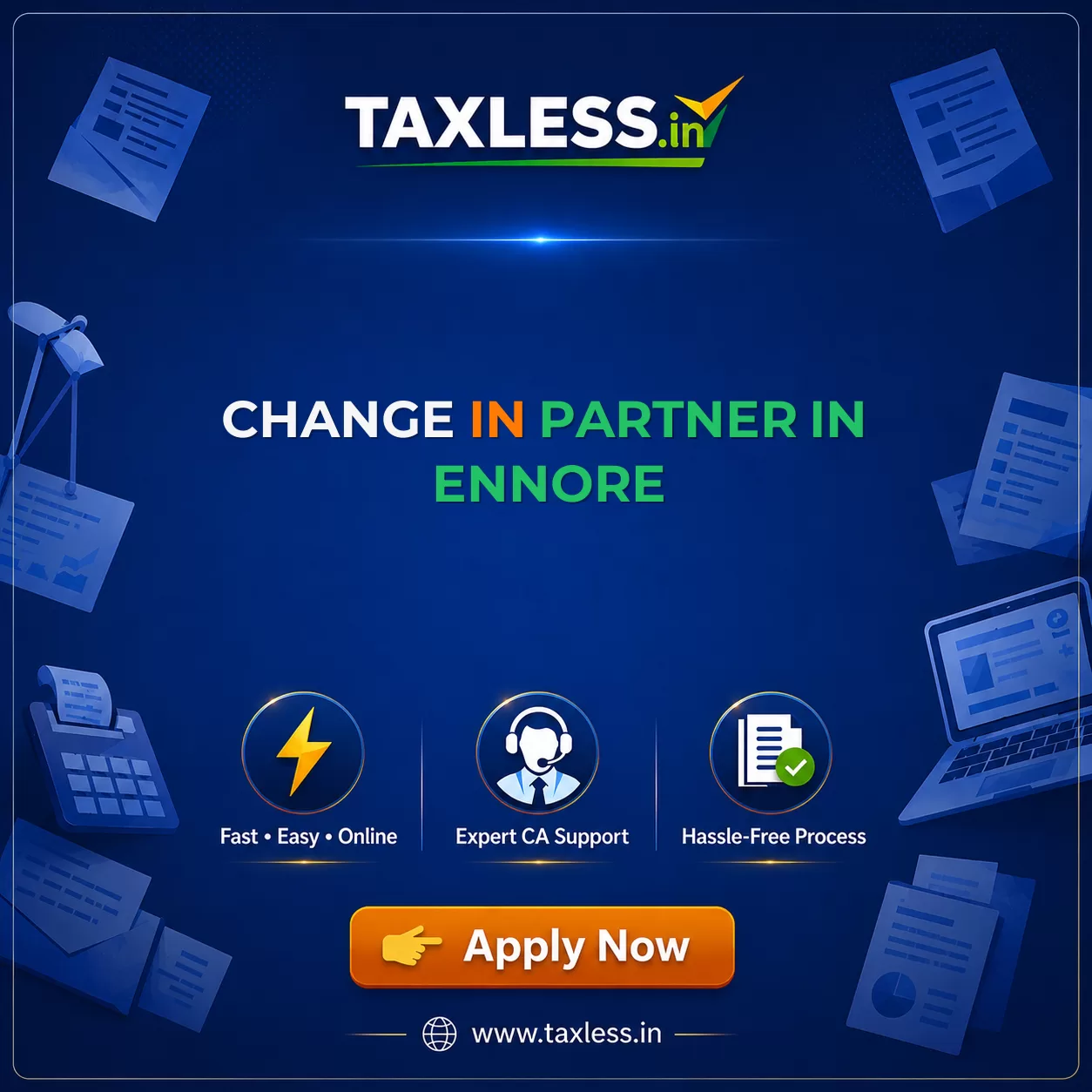 Change In Partner in Ennore