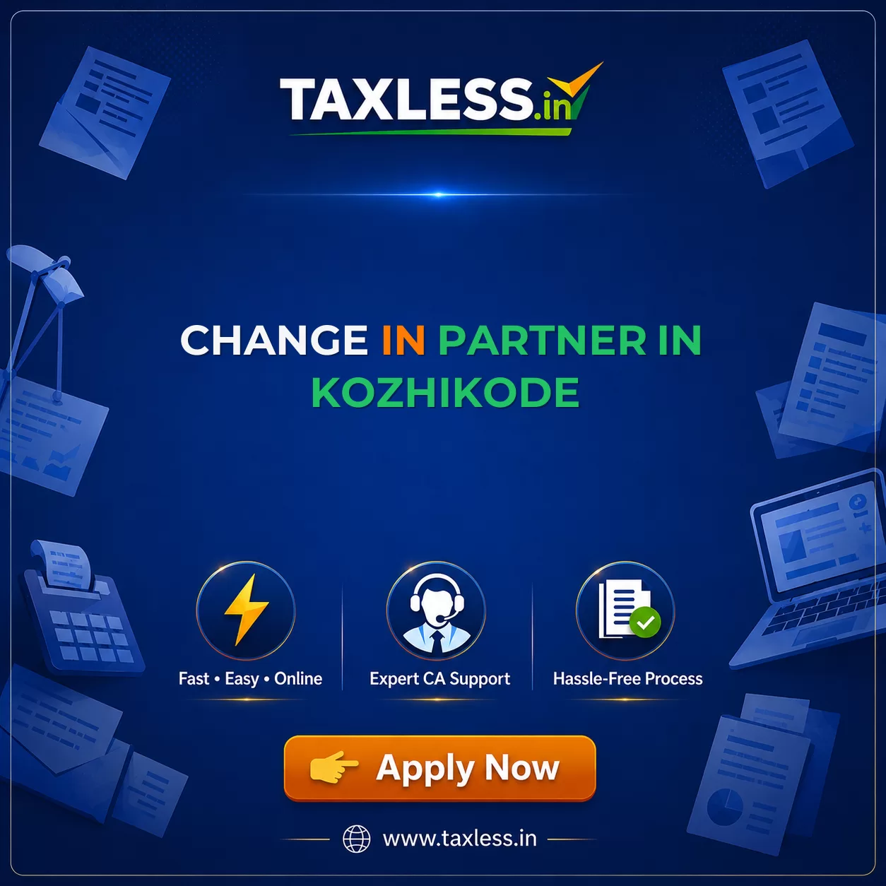 Change In Partner in Kozhikode