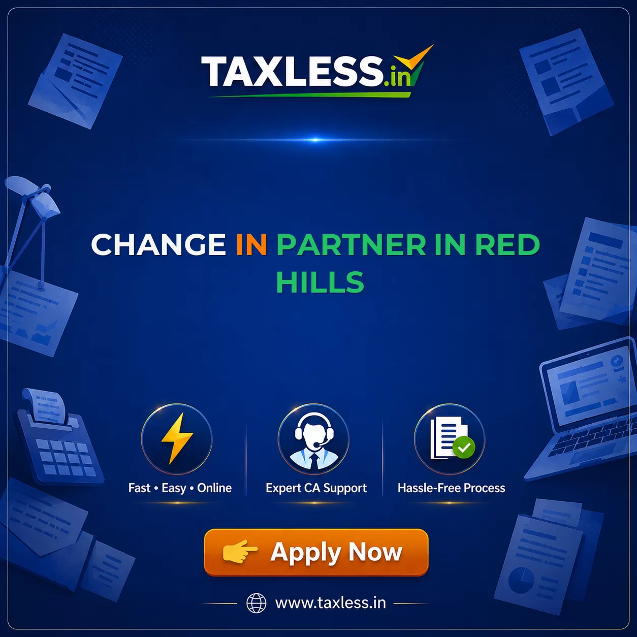 Change In Partner in Red Hills