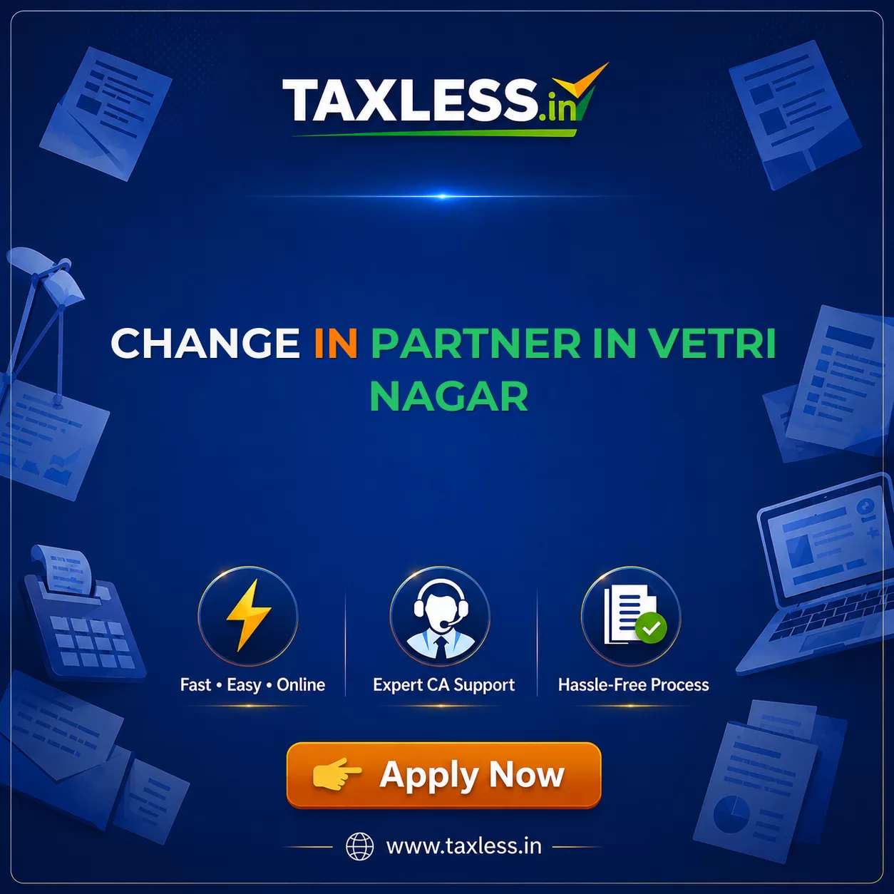 Change In Partner in Vetri Nagar