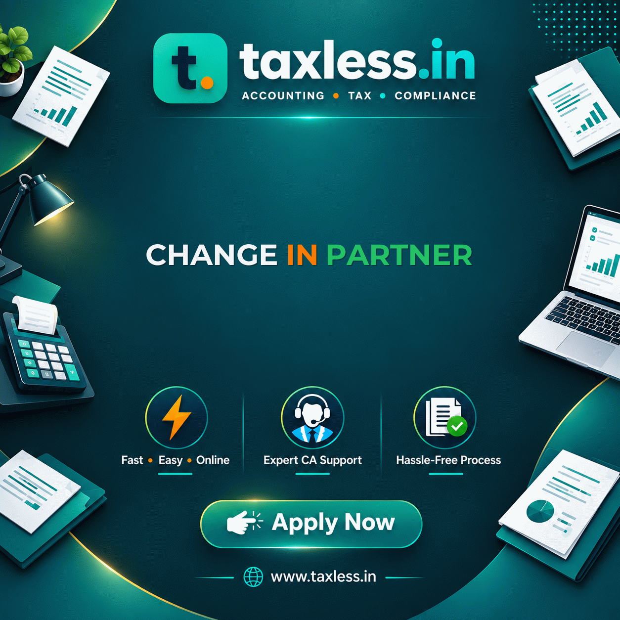 Change In Partner