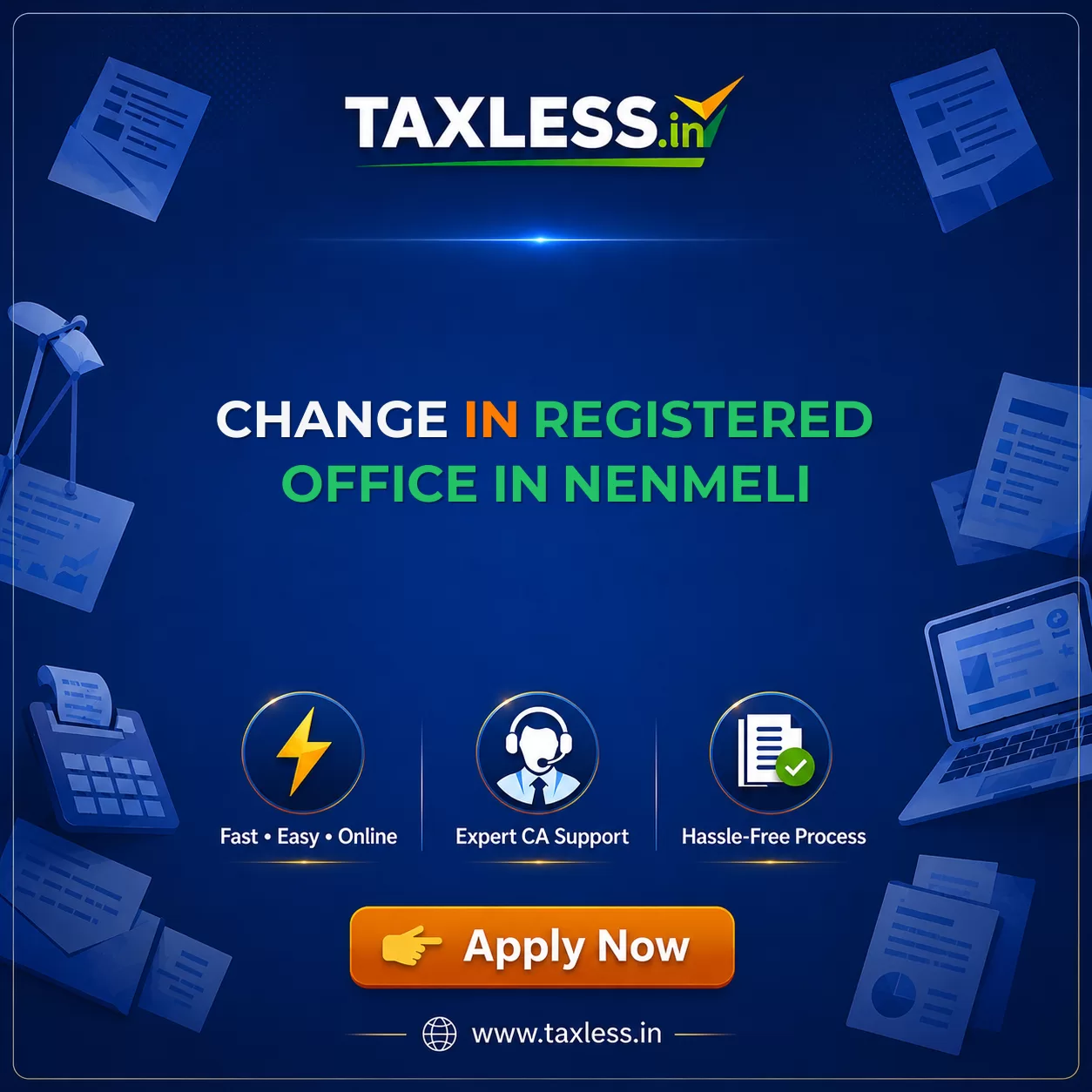 Change In Registered Office in Nenmeli