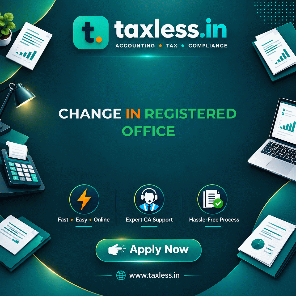 Change In Registered Office