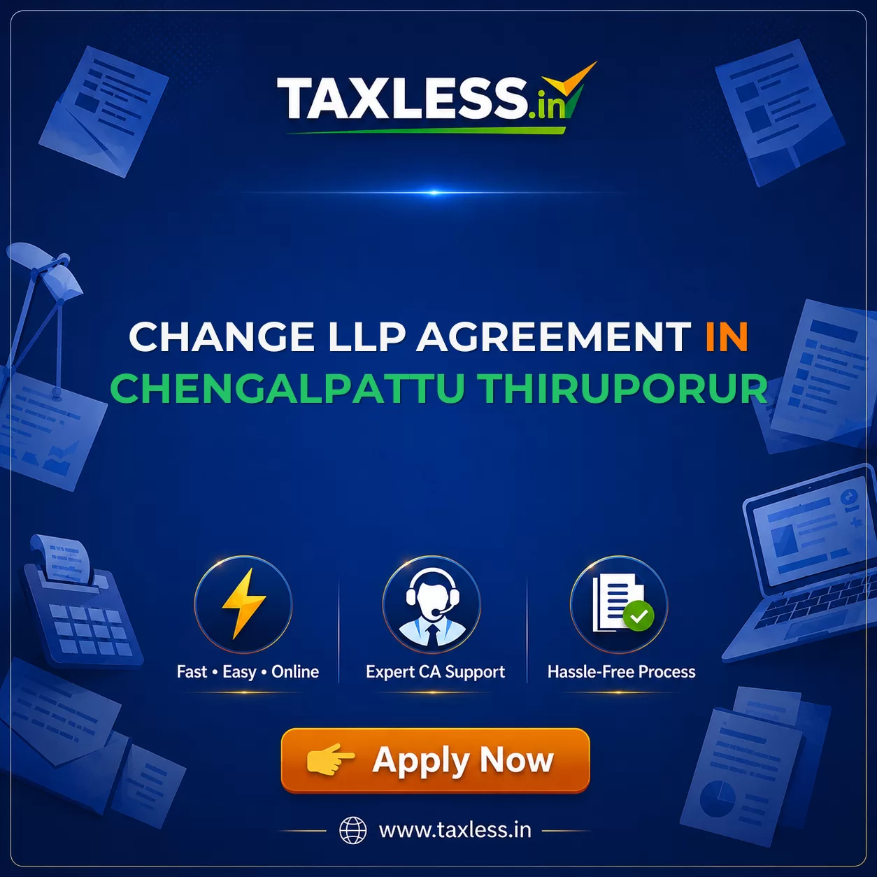 Change LLP Agreement in Chengalpattu Thiruporur