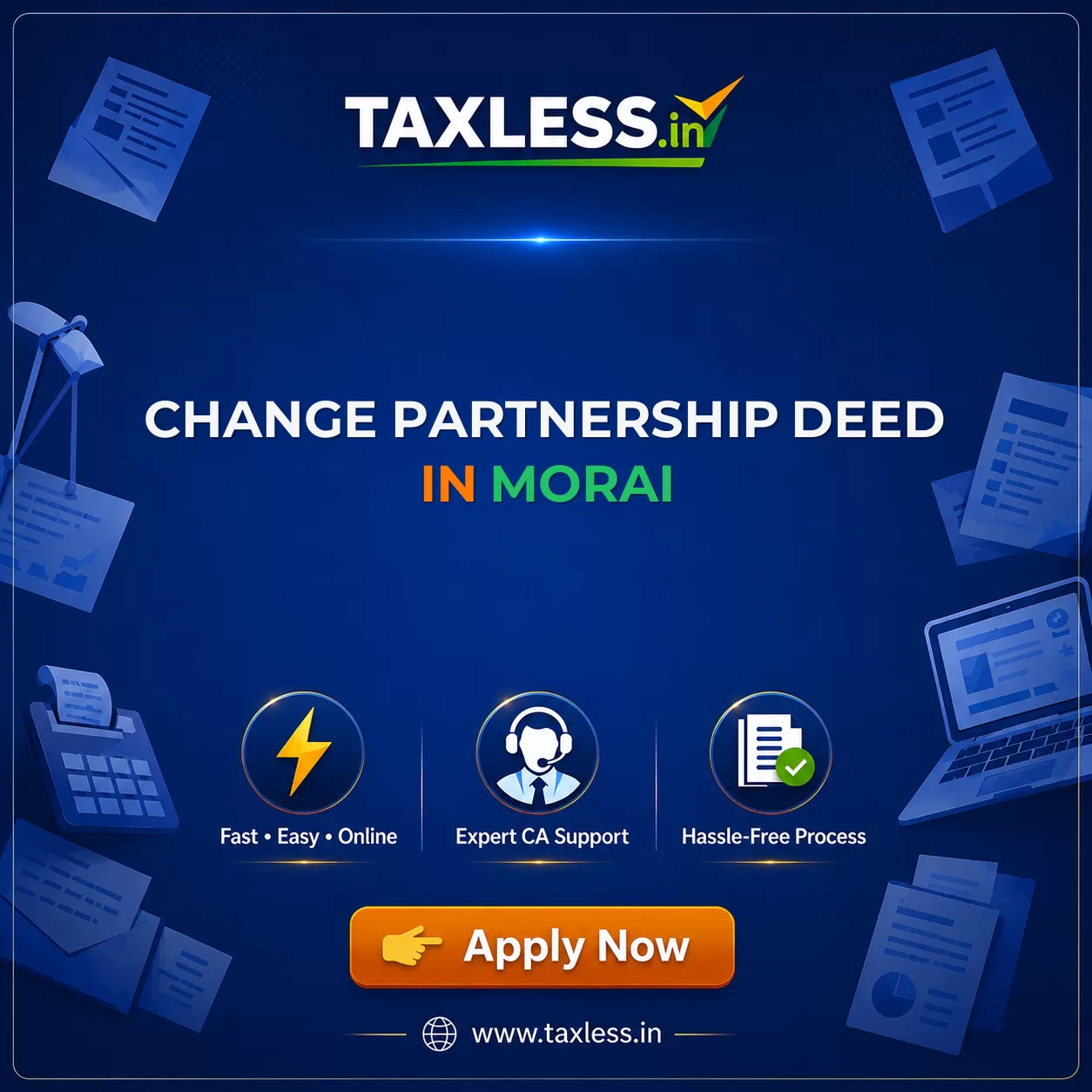 Change Partnership Deed in Morai