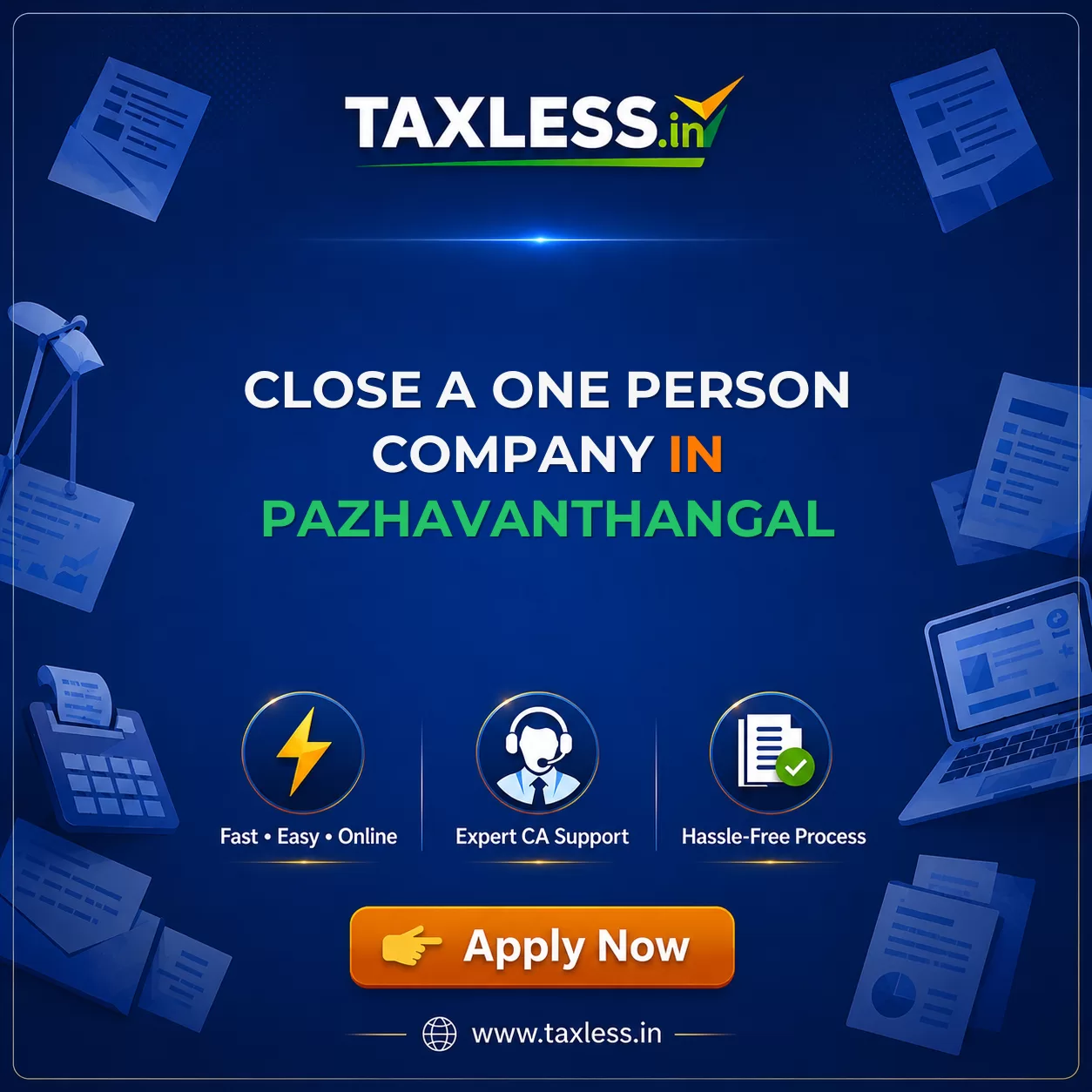 Close A One Person Company in Pazhavanthangal