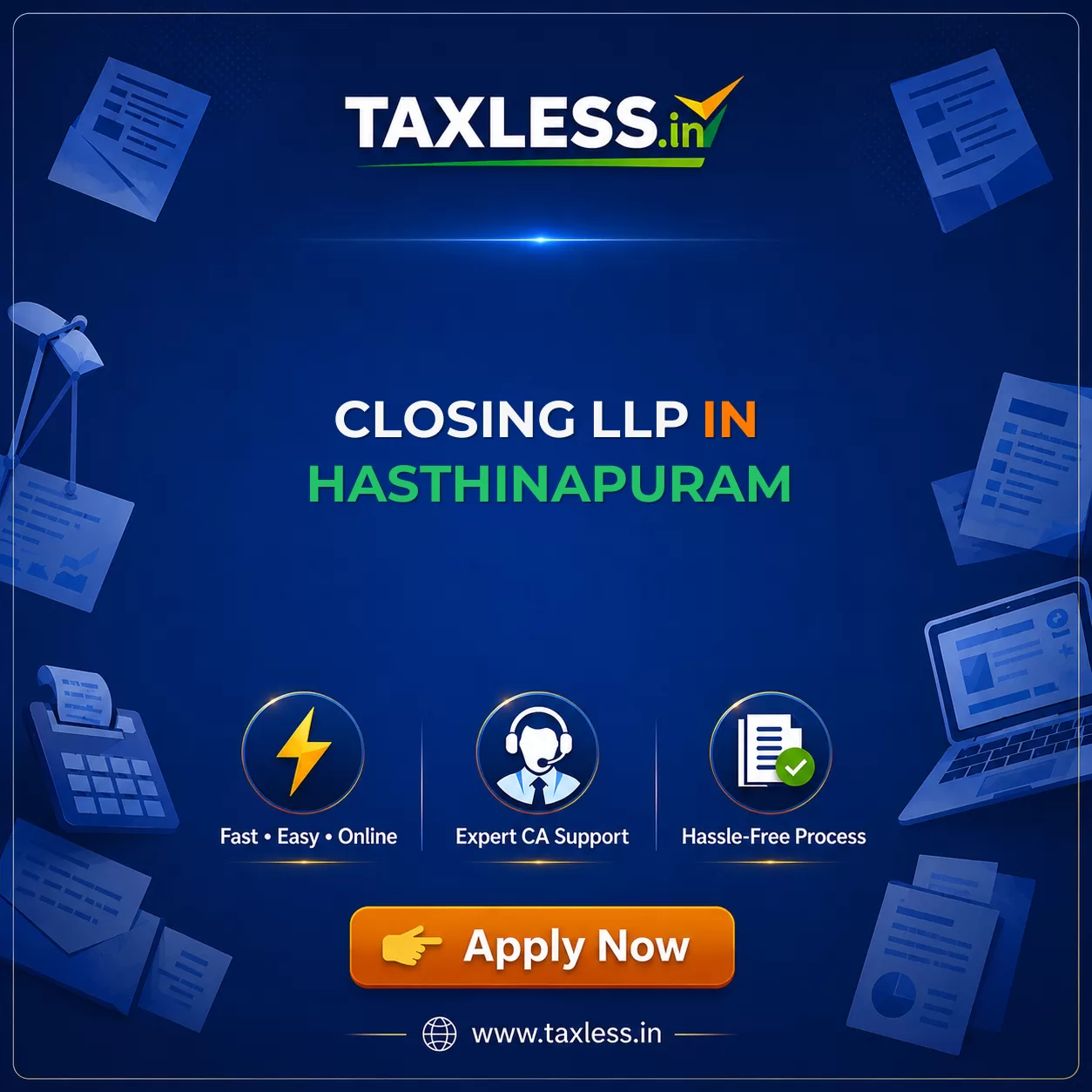 Closing LLP in Hasthinapuram