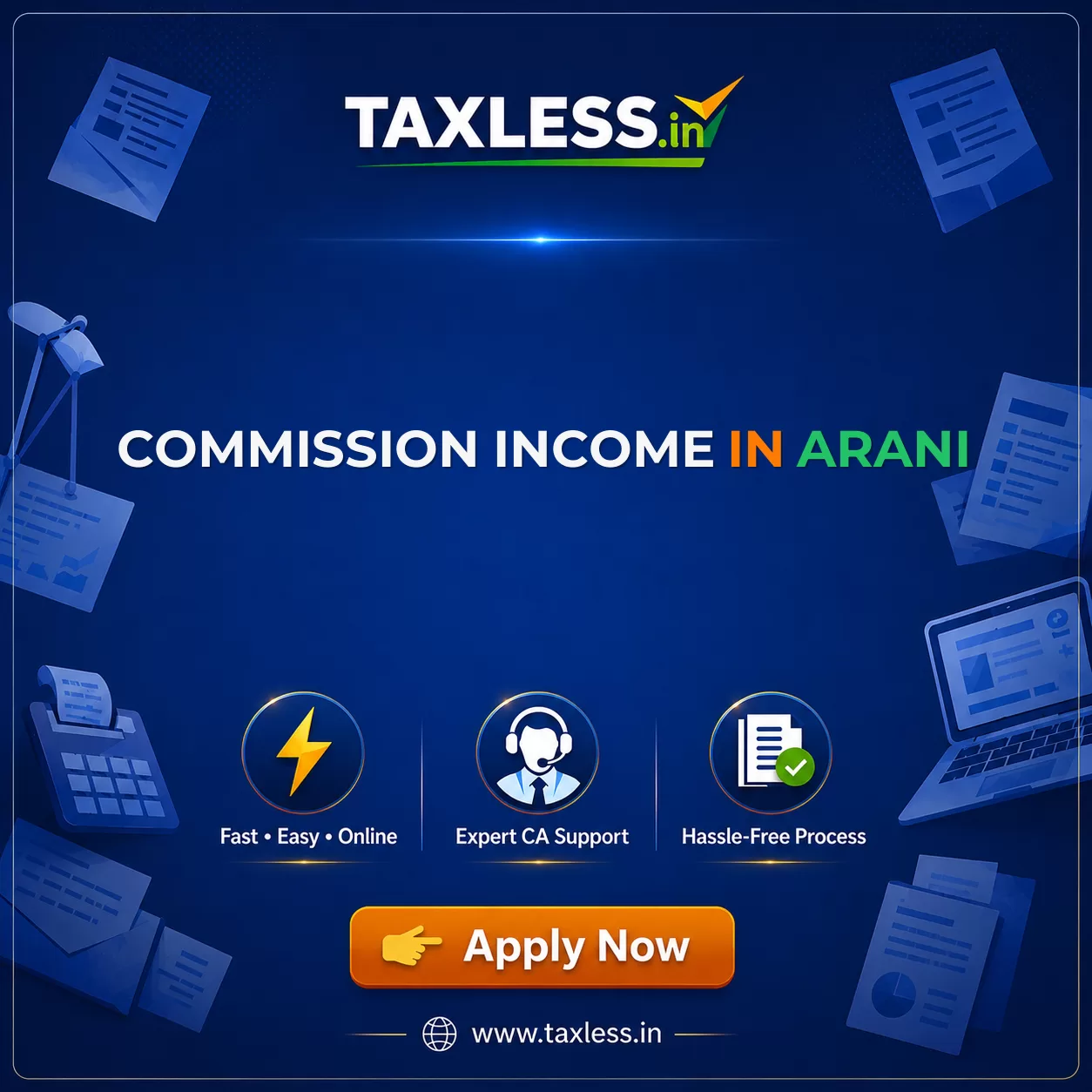 Commission Income in Arani