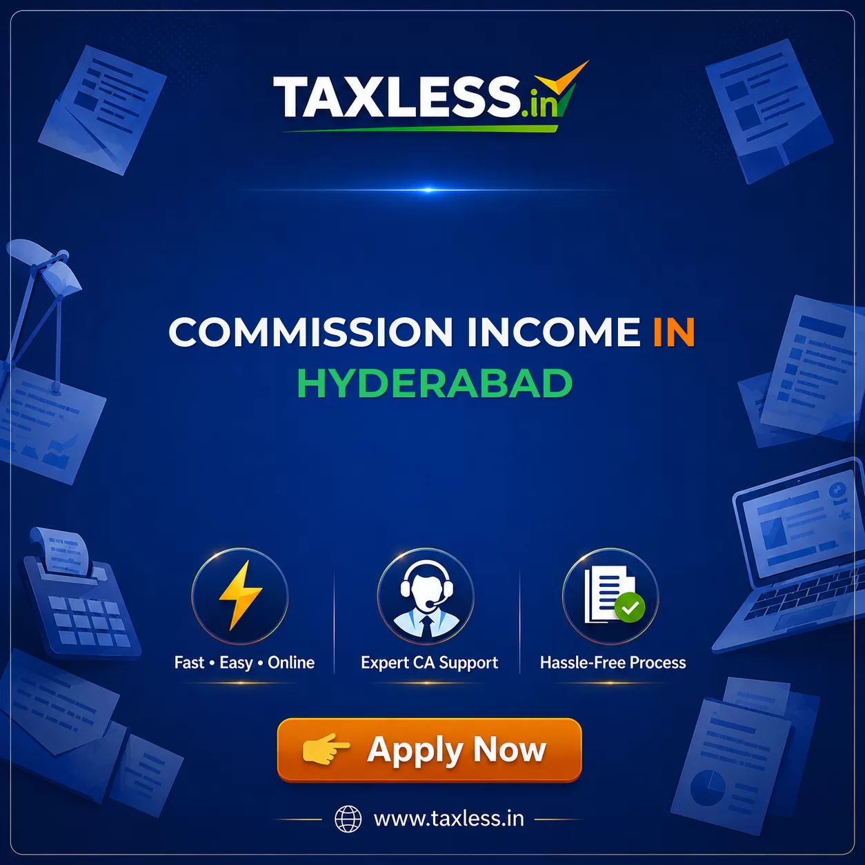 Commission Income in Hyderabad