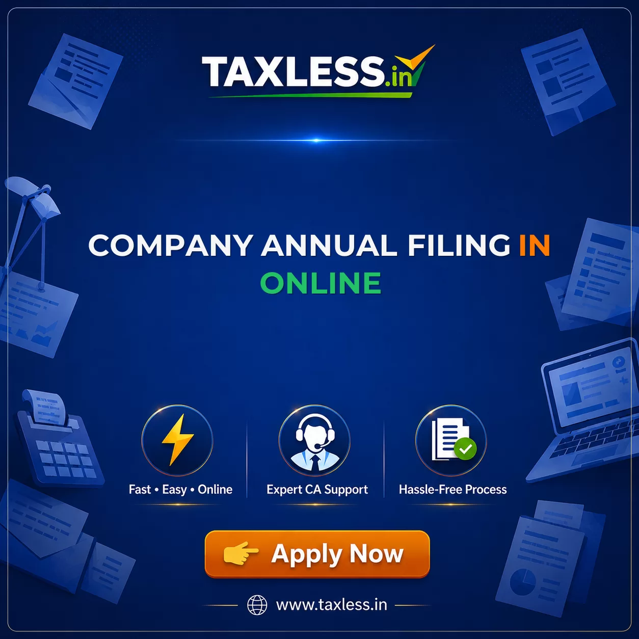 Company Annual Filing in Online